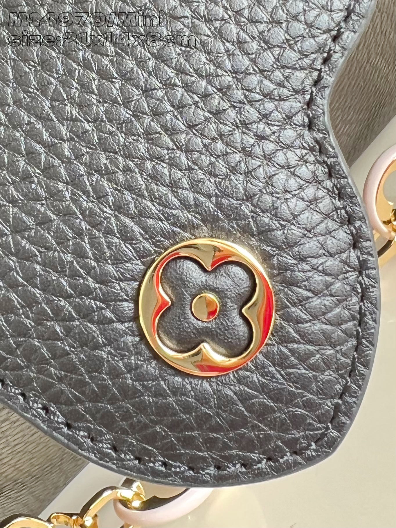 【顶级原单 M14970黑/迷你 】Capucines Mini 手袋以 1854 年路易威登初次开设门