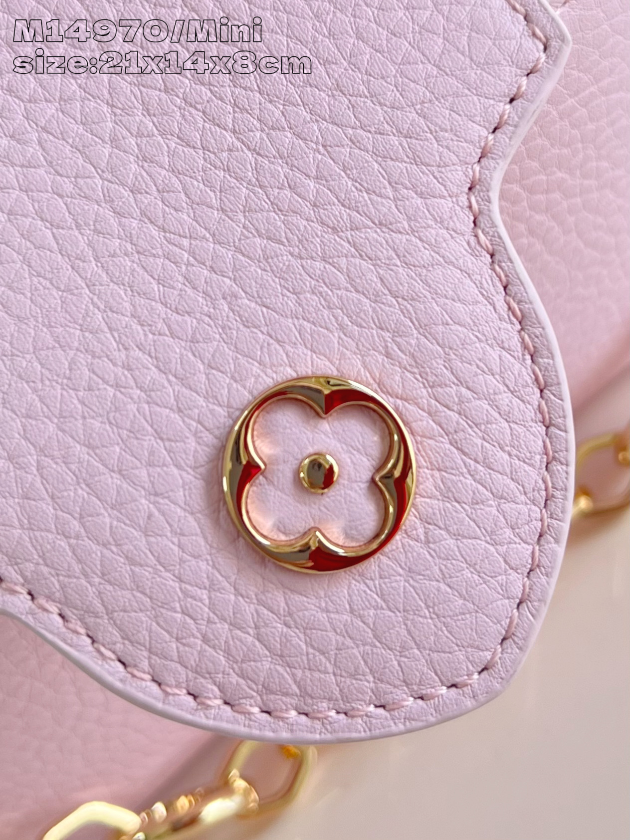 【顶级原单 M14970粉紫/迷你 】Capucines Mini 手袋以 1854 年路易威登初次开设
