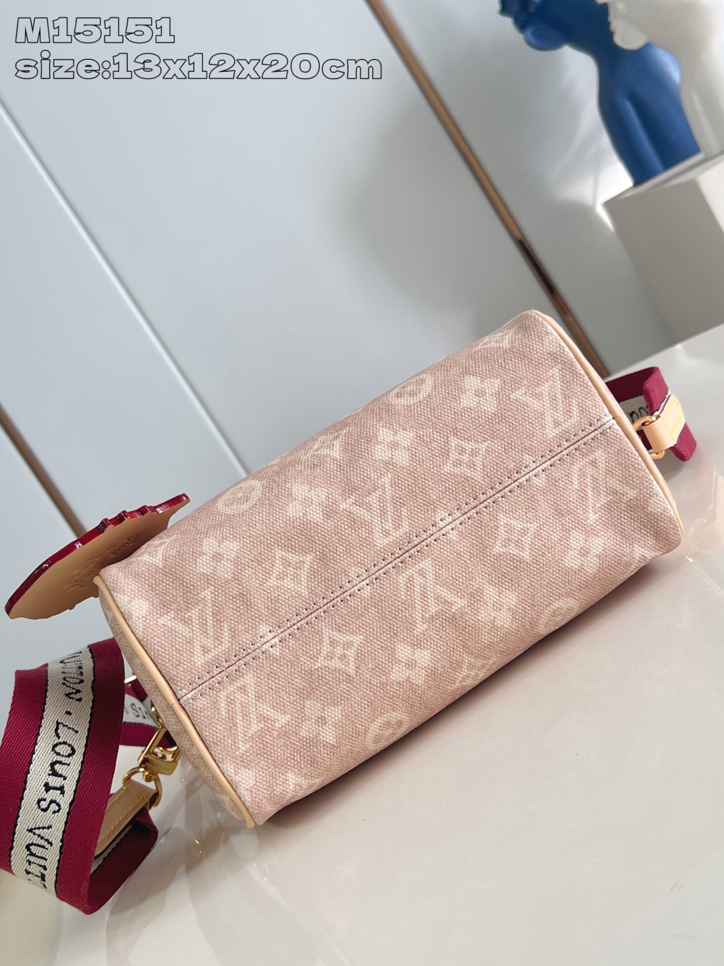 【顶级原单 M15151 】本款 Speedy 20 Bandoulière 手袋取材 Meowgram