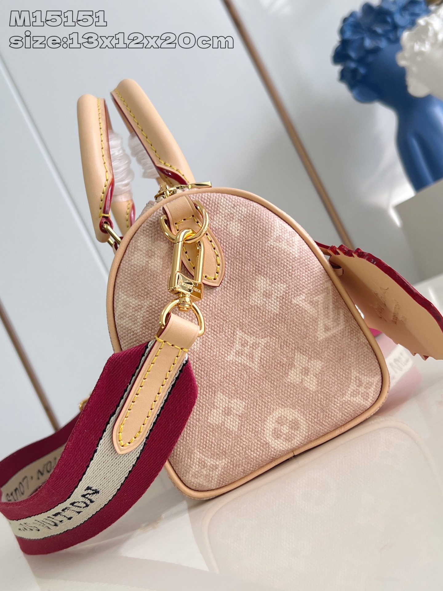 【顶级原单 M15151 】本款 Speedy 20 Bandoulière 手袋取材 Meowgram