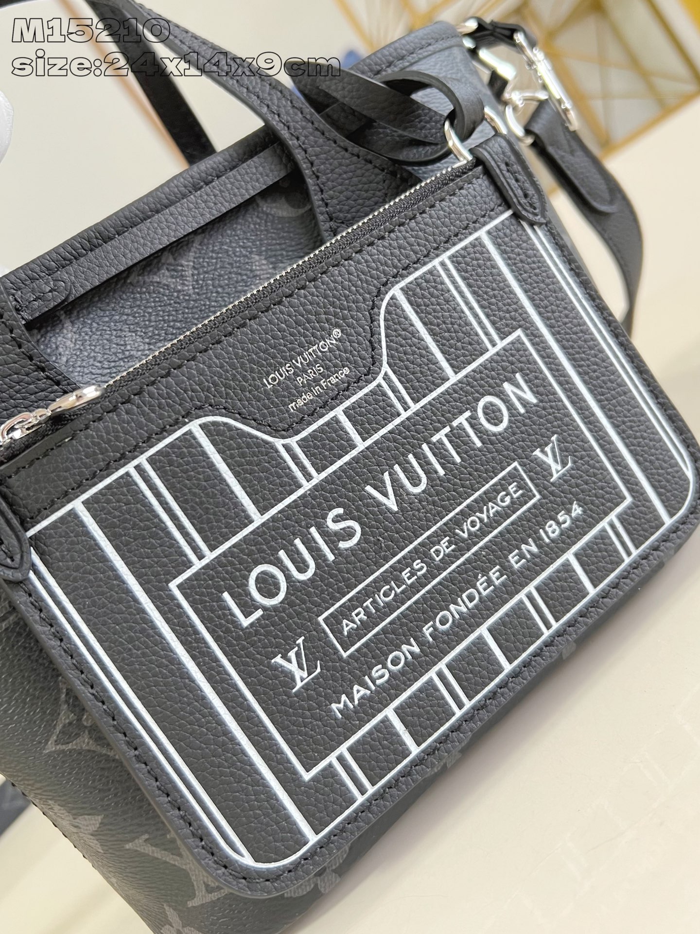 【顶级原单 M15210 】Neverfull Bandoulière Inside Out BB 手袋