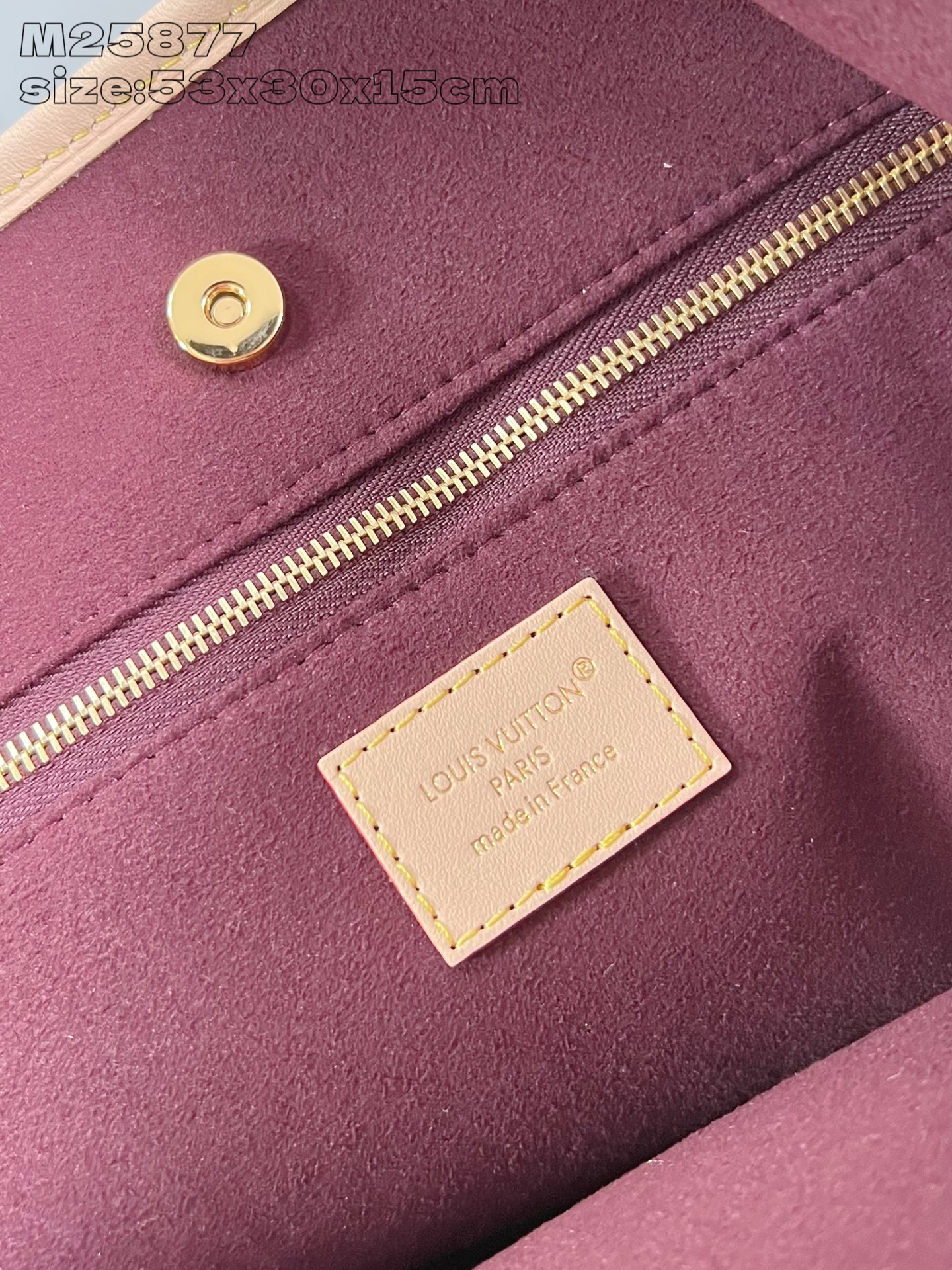 【顶级原单 M25877/升级版 】Damier Azur手袋以柔软的Monogram帆布制成，外观清新