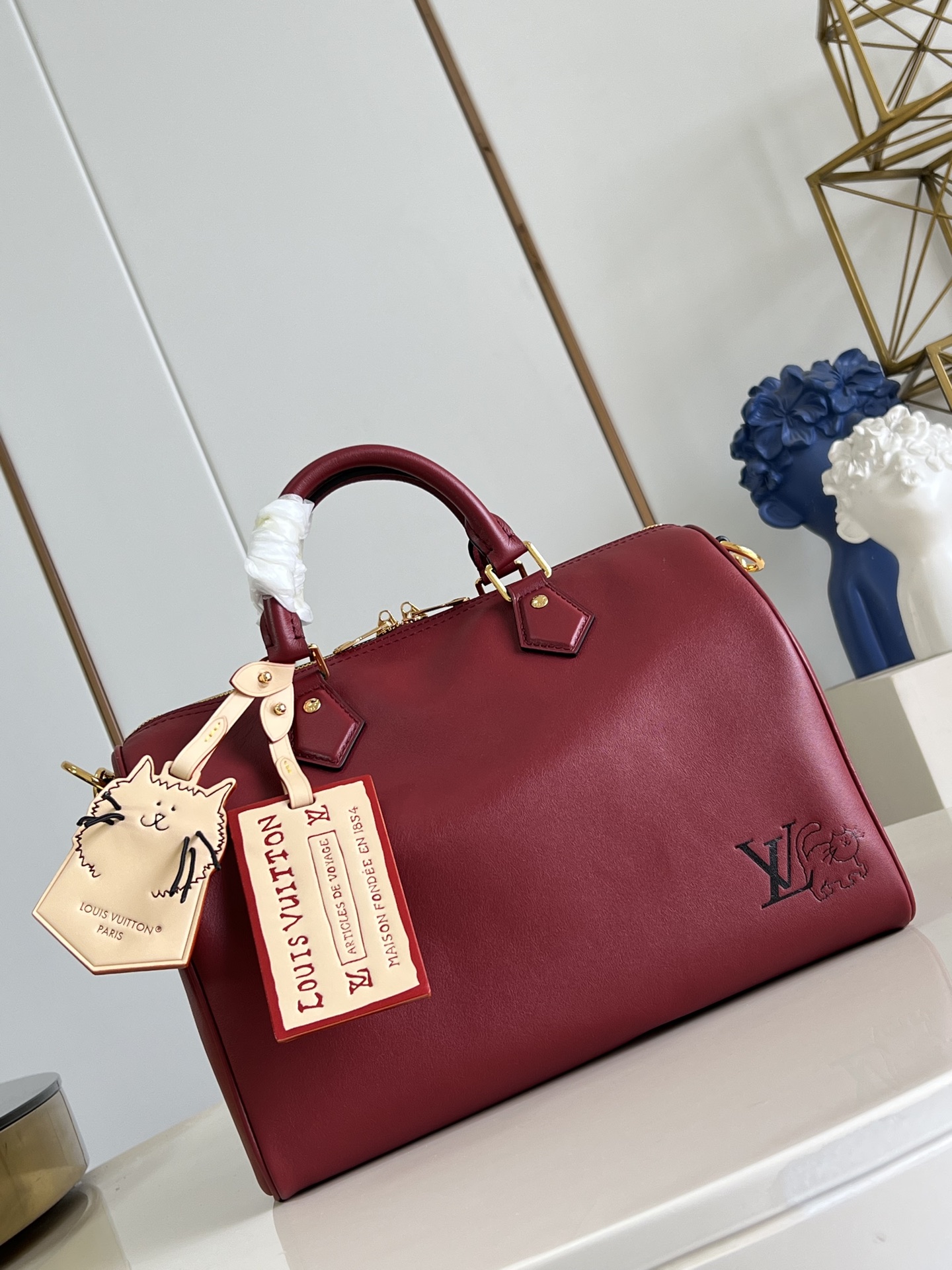 【顶级原单 M25766】本款 Speedy Soft 30 出自 Travels With Grace