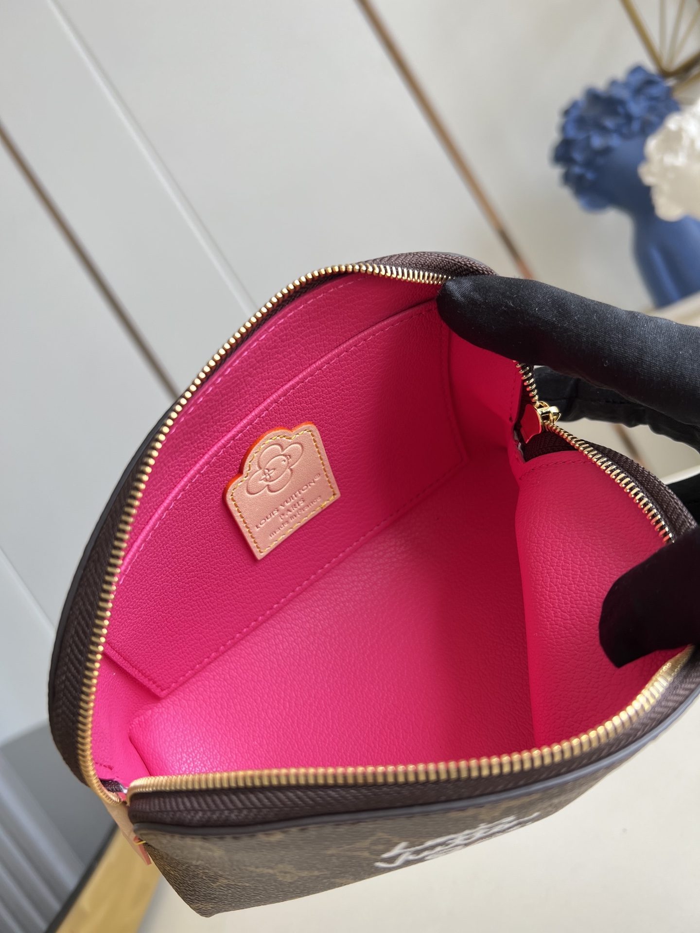 【顶级原单 M15359 】本款 Pochette Cosmétique 小号化妆包拼接 Monogra