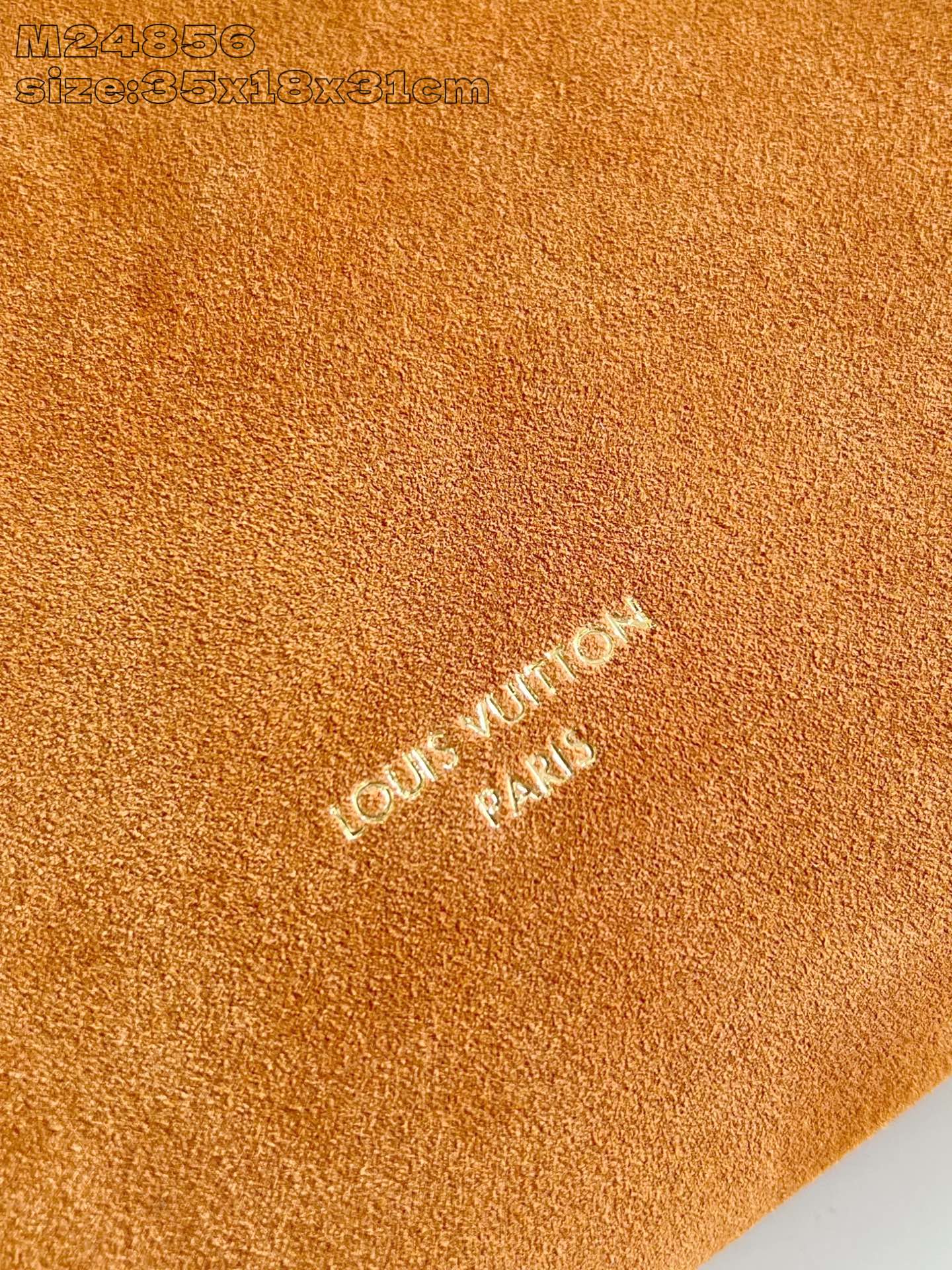 【顶级原单 M24856棕绒 】M25516 本款 low key Hobo 中号手袋取材柔滑绒面牛皮革