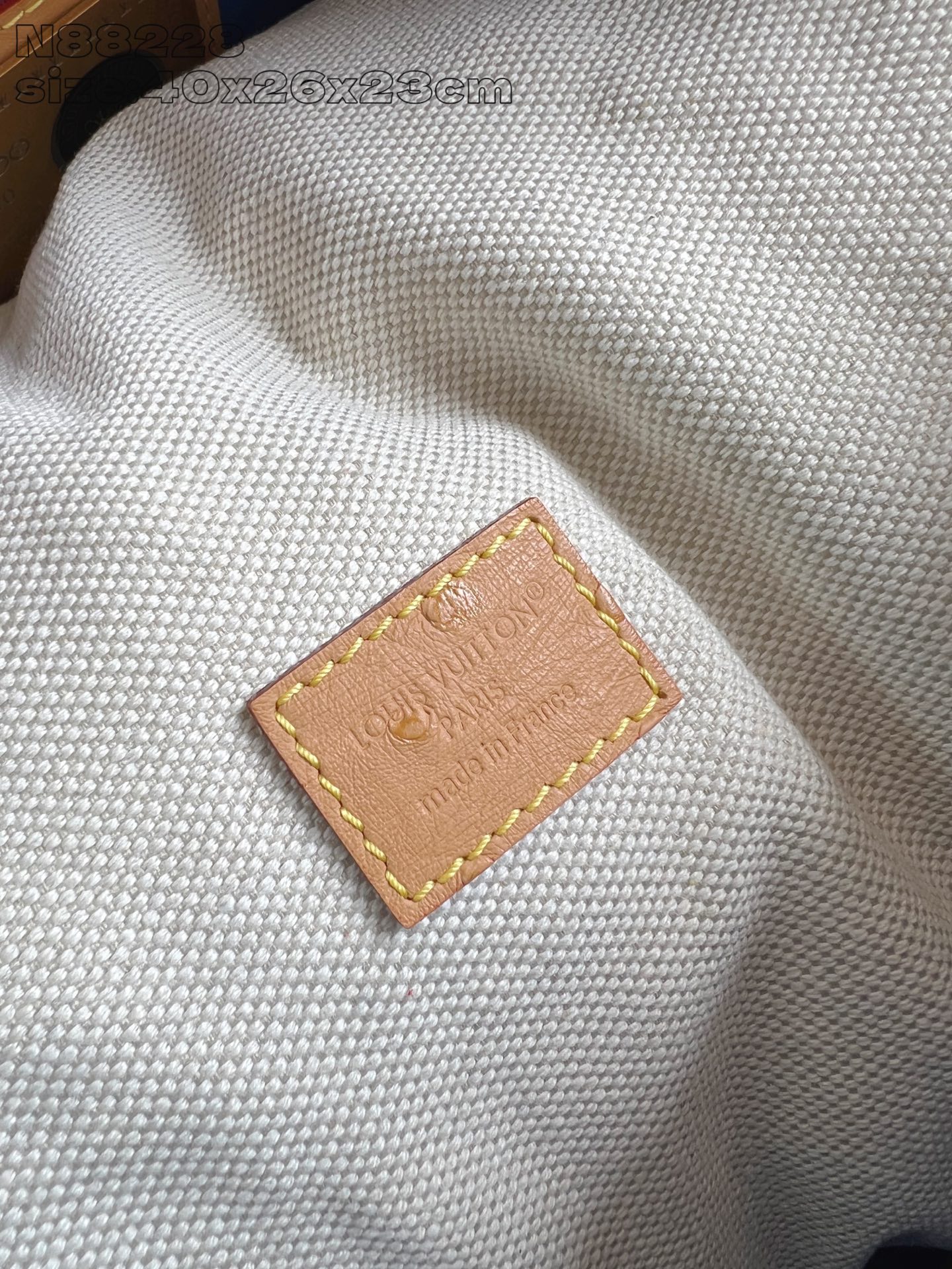 【顶级原单 N88228鸵鸟纹海蓝色 】本款 Speedy Bandoulière 40 Monogra