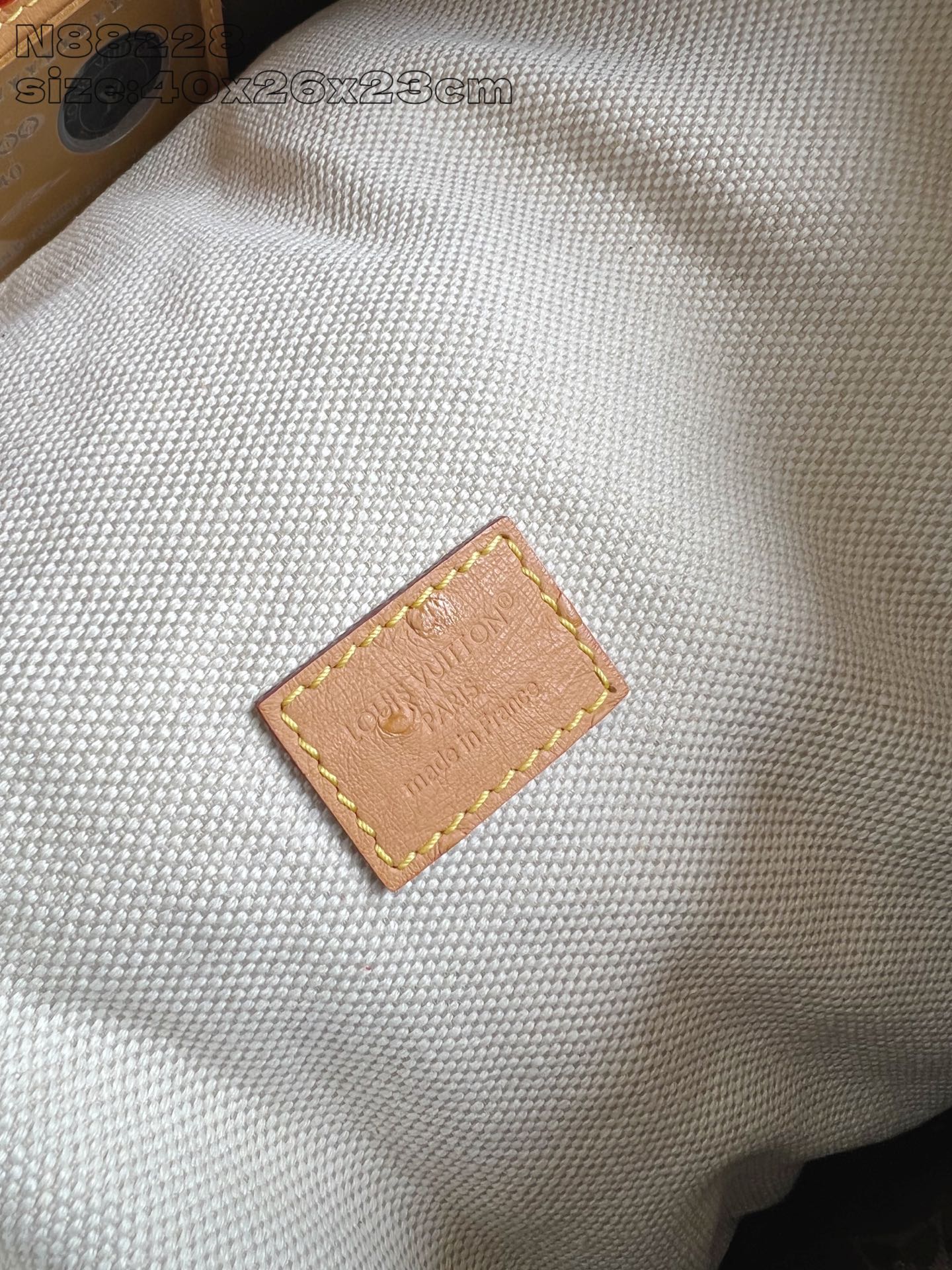 【顶级原单 N88228鸵鸟纹咖啡色 】本款 Speedy Bandoulière 40 Monogra