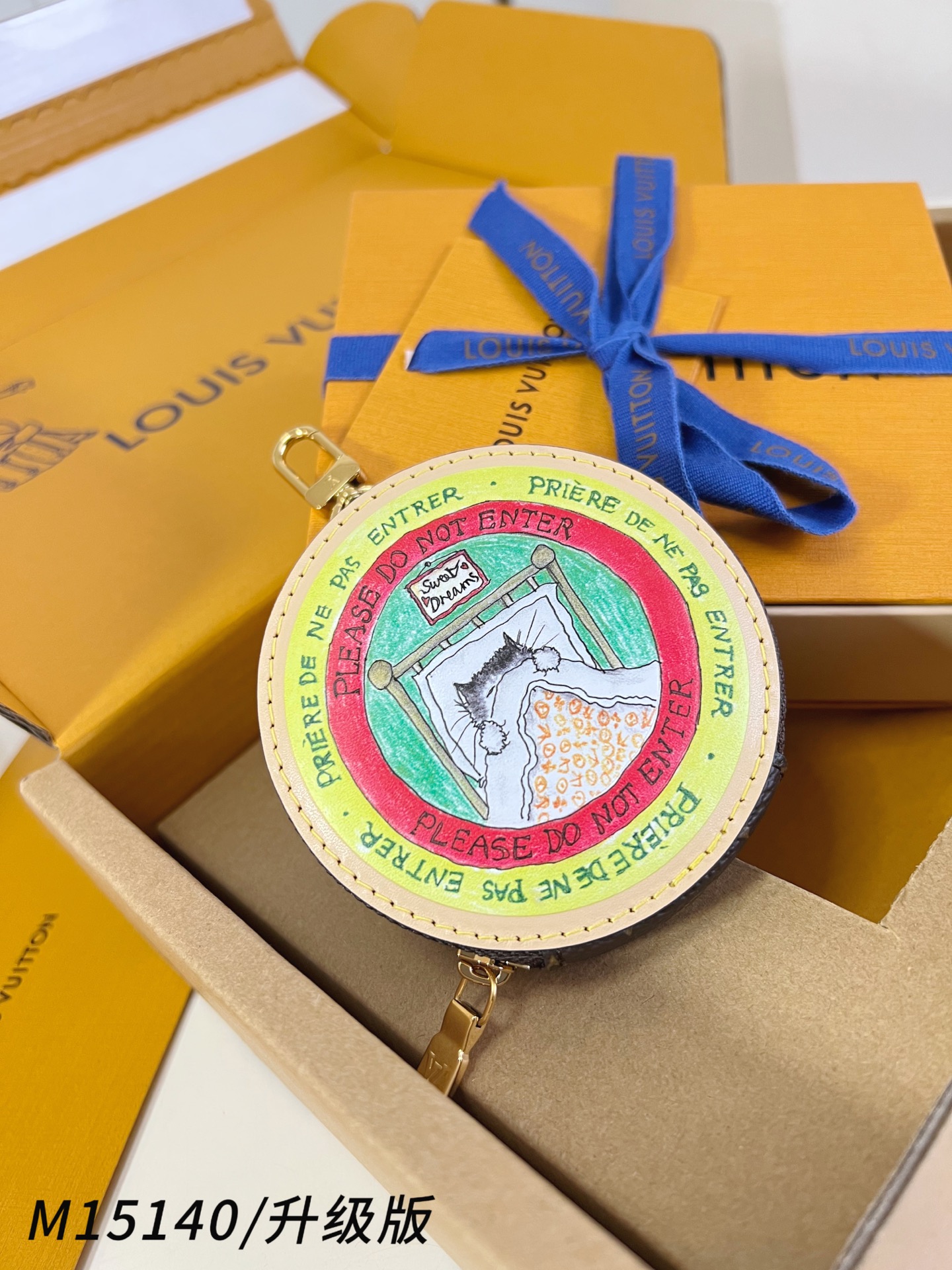 【 M15140/全钢五金版 】🎁配全套精品包装 升级精品包装 Sleeping Cats Tag 包饰