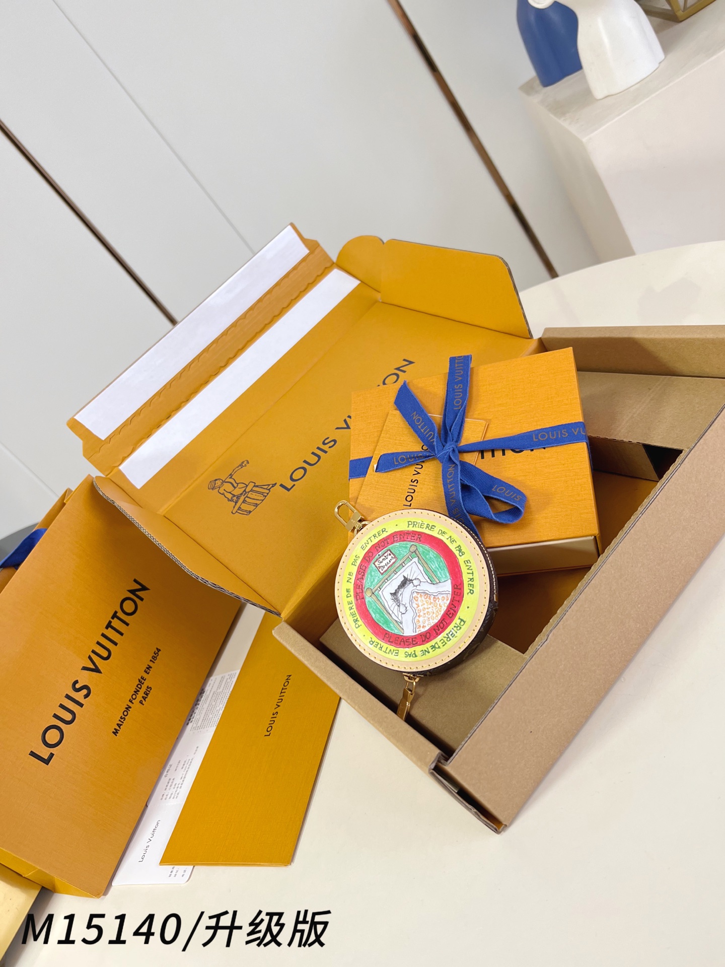 【 M15140/全钢五金版 】🎁配全套精品包装 升级精品包装 Sleeping Cats Tag 包饰