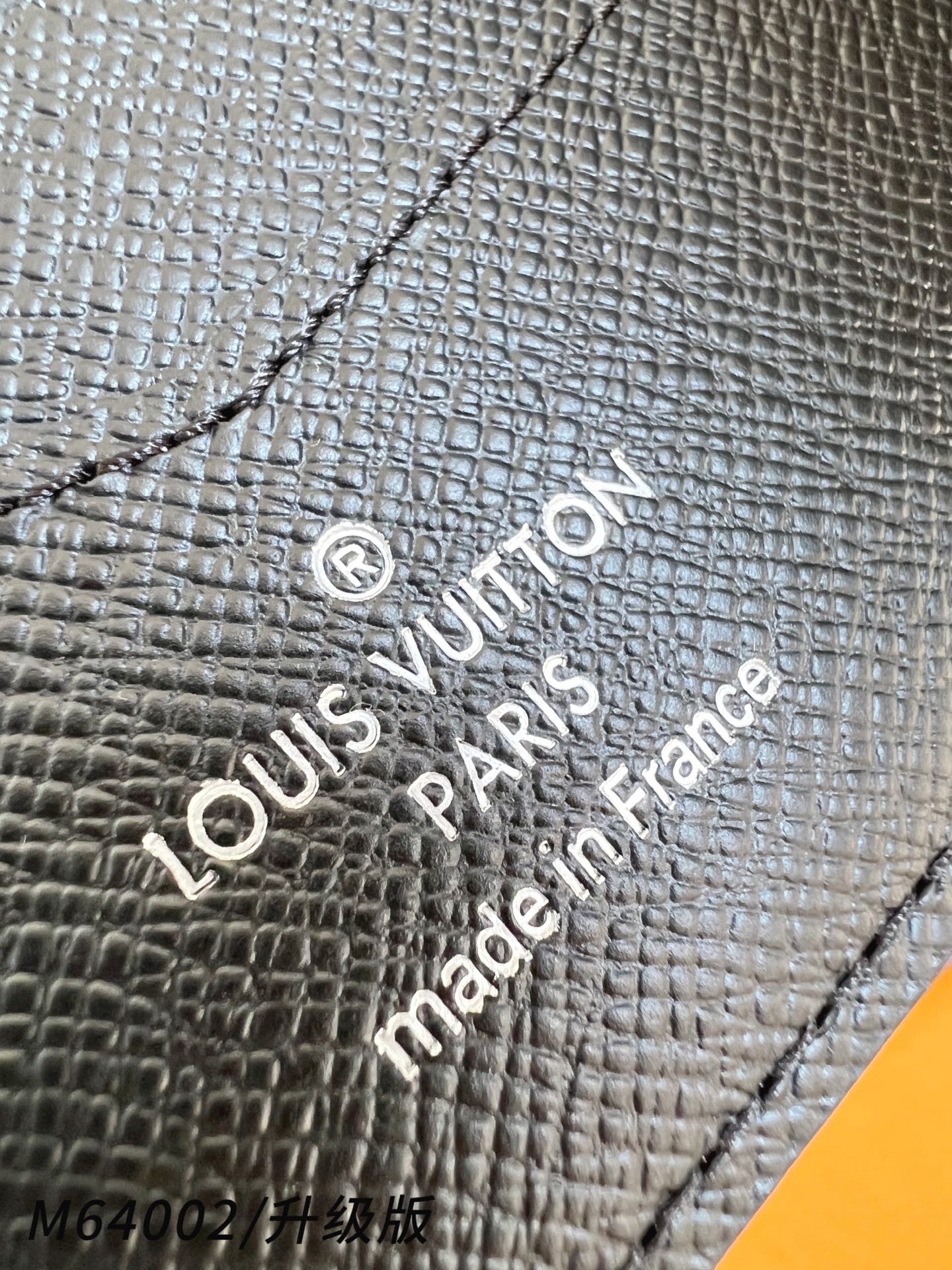 【 N64002黑花/升级版 】🎁配全套精品包装 slender 钱包采用 Monogram 帆布制造，