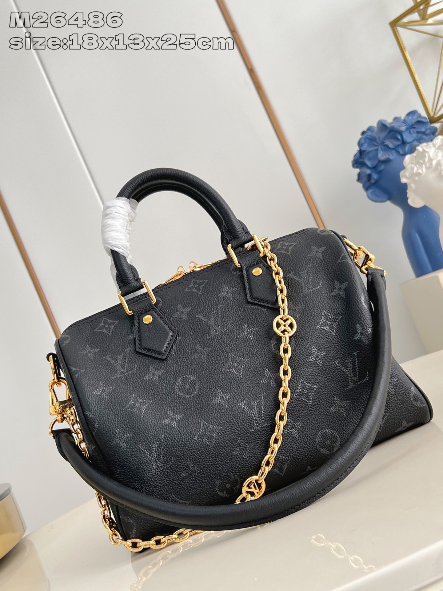 루이비통 M26486 블랙 스피디 핸드백 Louis Vuitton Bag