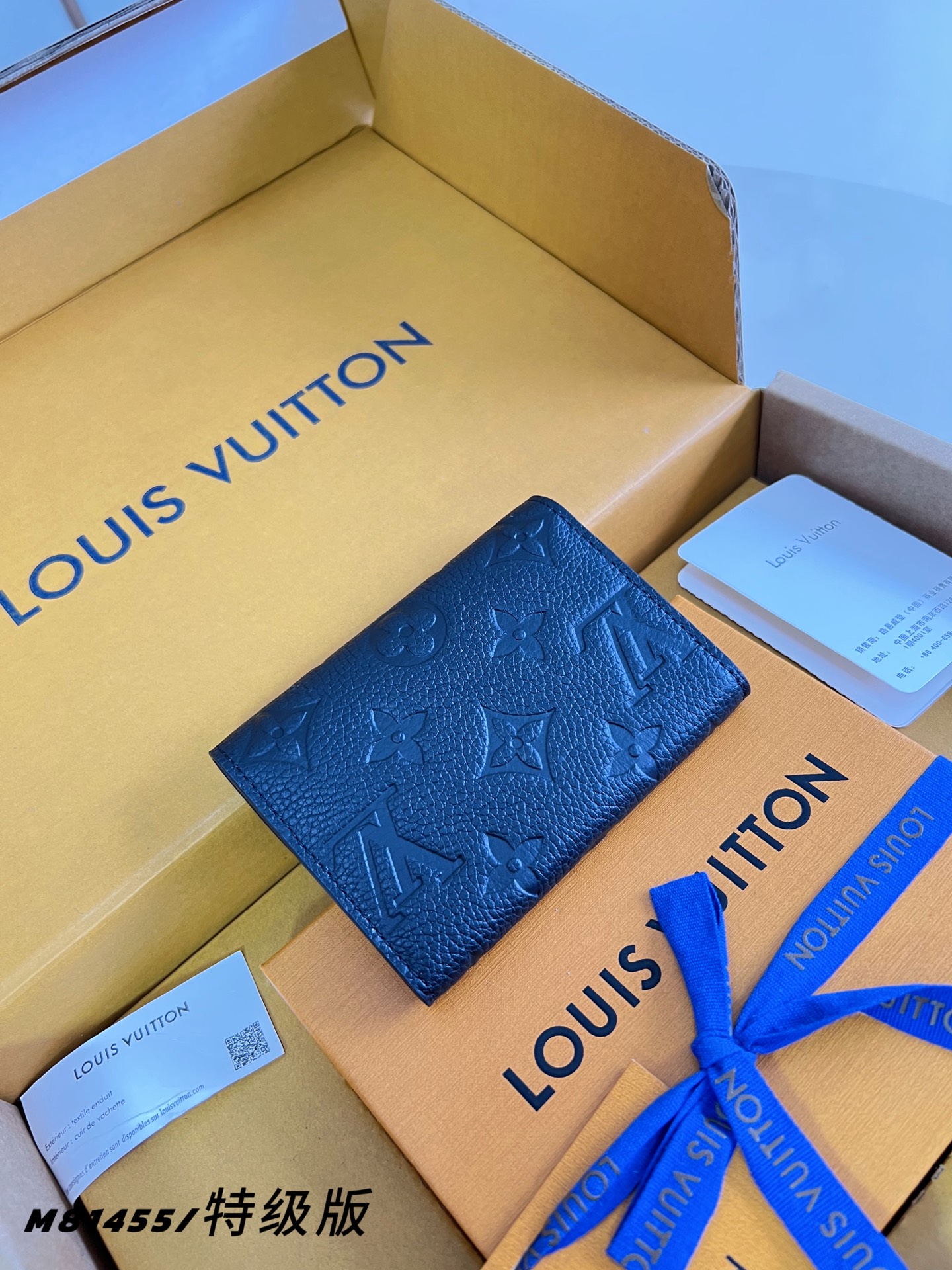 【 M81455/特级全钢版 】本款 Rosalie 零钱包取材 Monogram Empreinte 压纹软粒面牛皮革