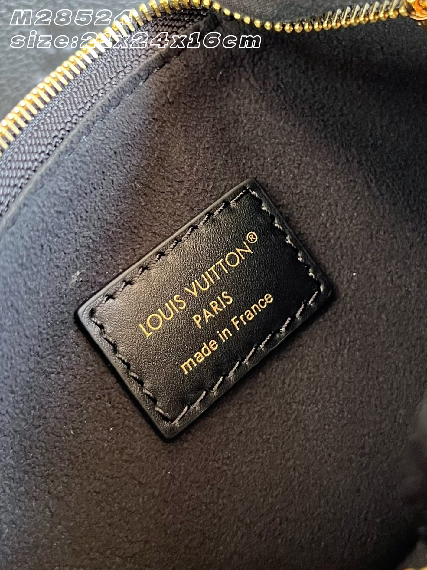 【顶级原单 M28524黑压花 】M29090 本款 All In 中号手袋采用 Monogram Empreinte 