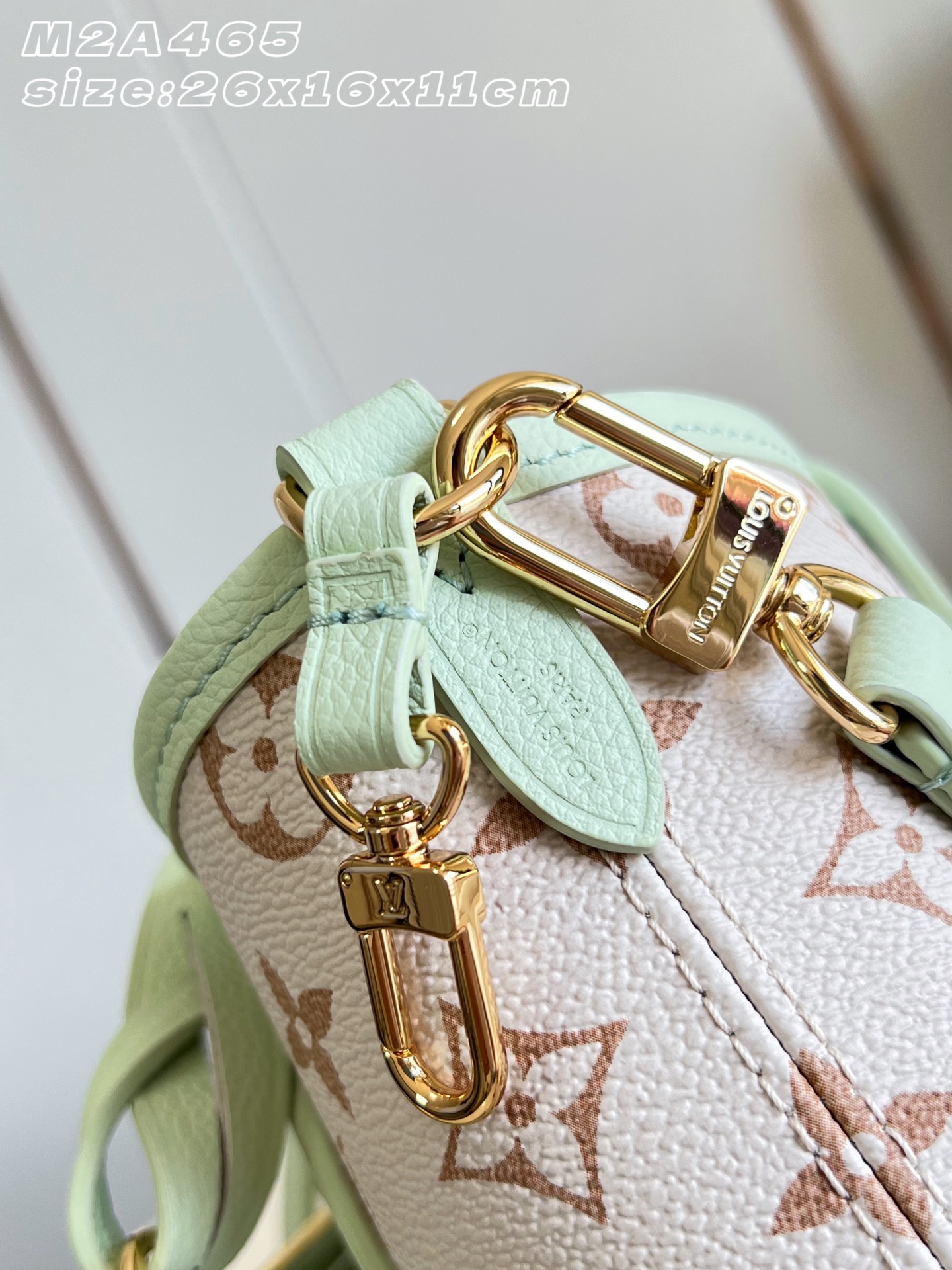 【顶级原单 M2A465 】本款 Neverfull Inside Out BB 手袋焕新呈现 Monogram Dun