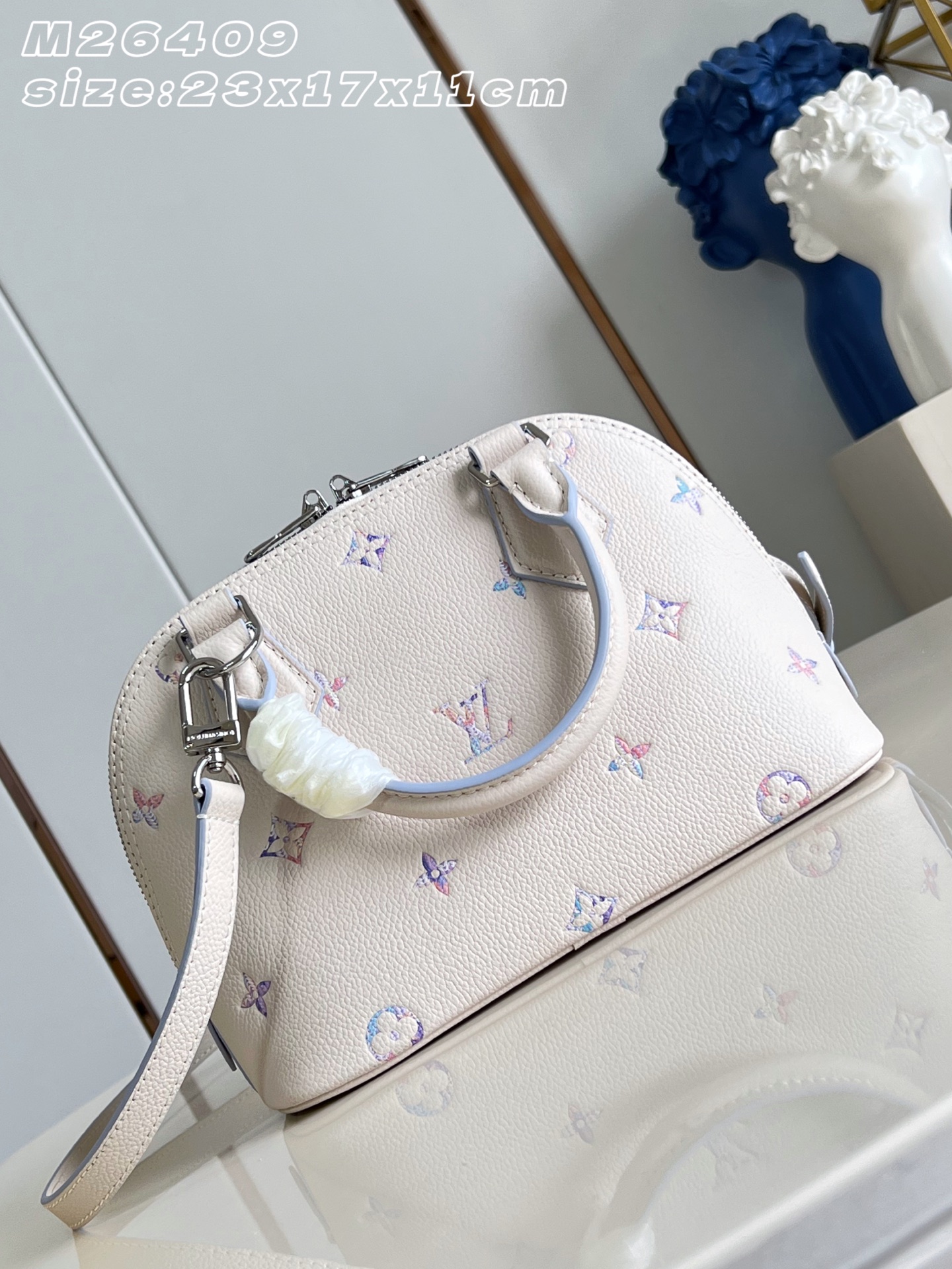 【顶级原单 M26409梦幻紫 】M2A086 本款 Alma BB 手袋出自 Monogram Empreinte 系
