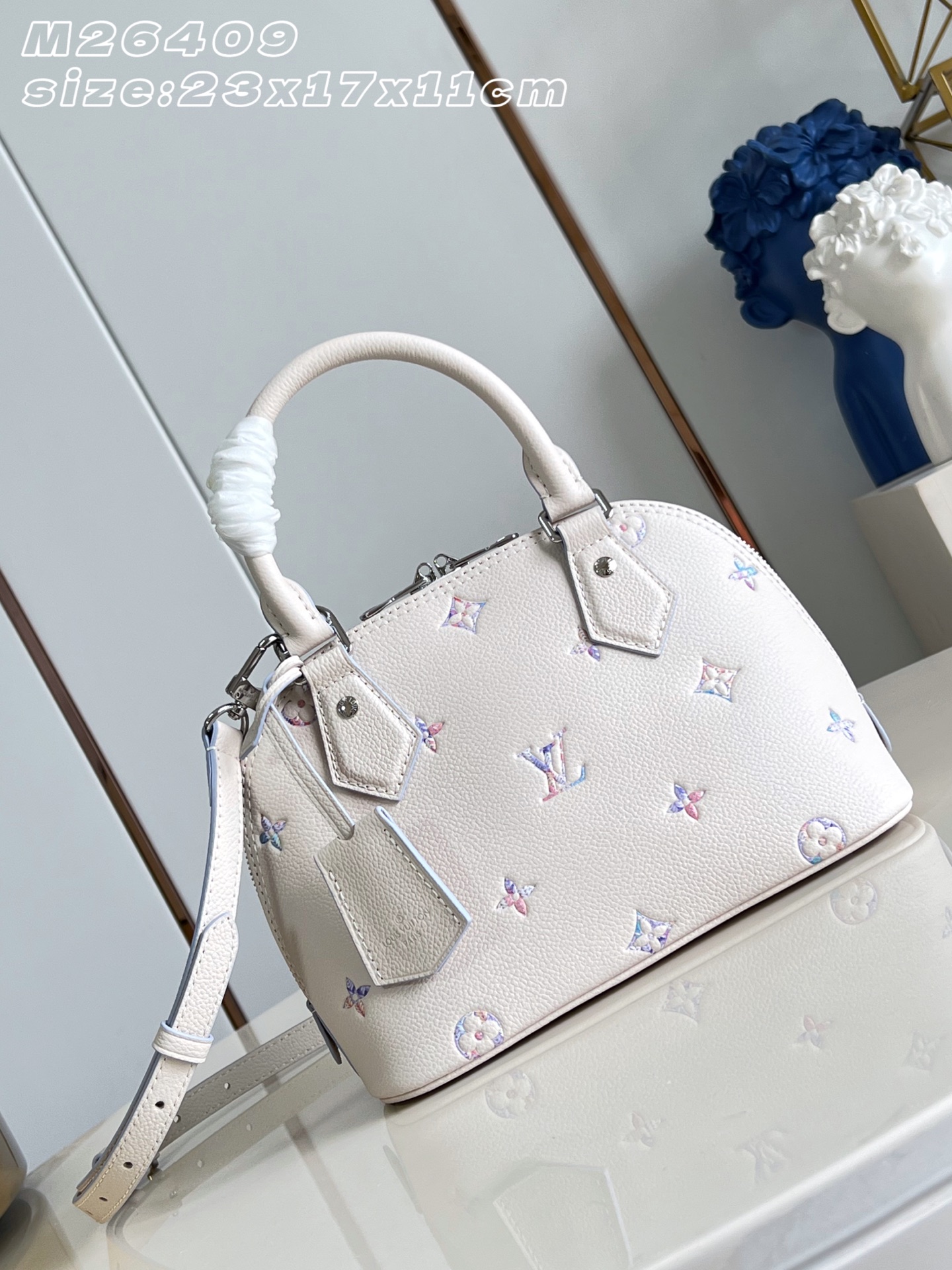 【顶级原单 M26409梦幻紫 】M2A086 本款 Alma BB 手袋出自 Monogram Empreinte 系 【顶级原单 M26409梦幻紫 】M2A086 本款 Alma BB 手袋出自 Monogram Empreinte 系