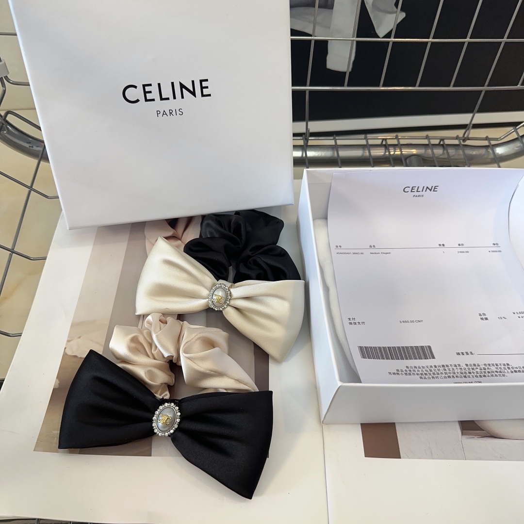 NO:278273,P with packaging box CELINE Arc de Triomphe new hairstyle is exquisite and comfortable, very fashionable and versatile!  Goddess must-have hair accessories, hairpins, celine, celine, hairpins19860909P 配包装盒 CELINE（赛琳）凯旋门新款发圈 精致舒适,非常时尚百搭！女神必备单品发饰,发夹,celine,celine,hairpins,accessory