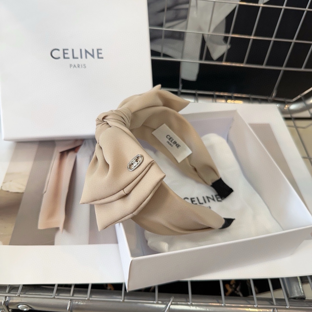 CELINE赛琳凯旋门新款发箍精致舒适非常时尚百搭！女神必备单品