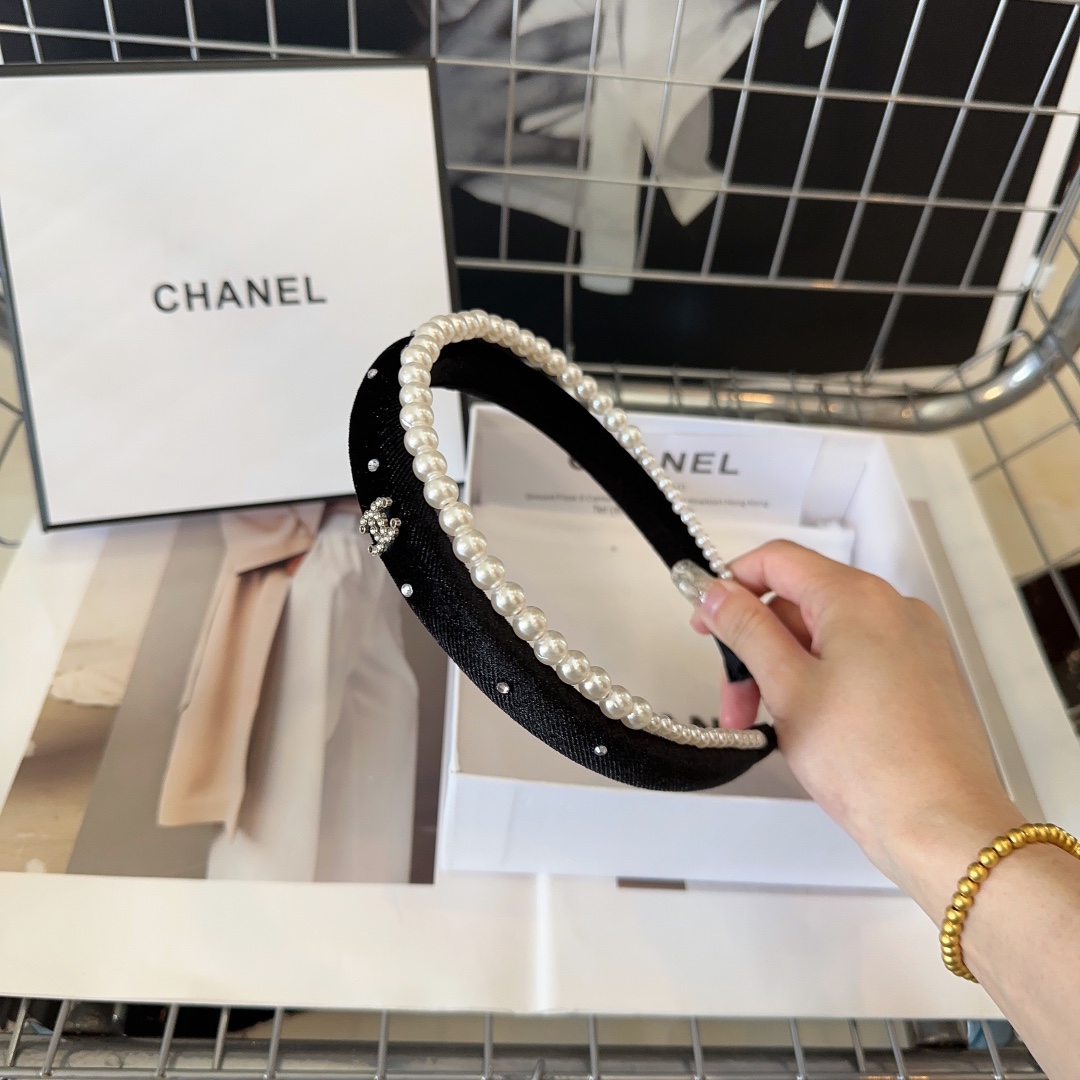 Chanel香奈儿最新款小香发箍超级好看！名媛范儿十足小仙女必备