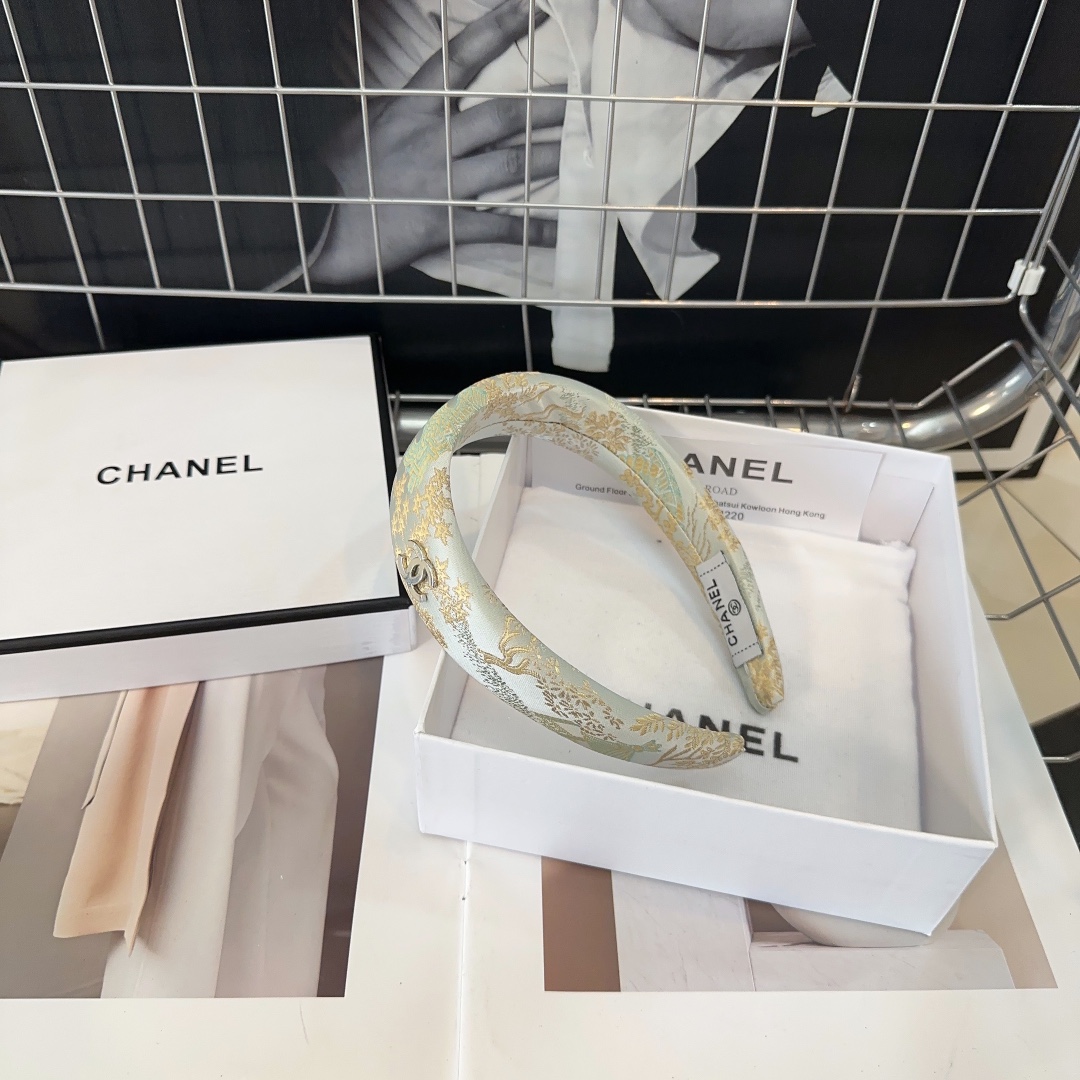 Chanel香奈儿最新款小香提花发箍超级好看！名媛范儿十足小仙女必备