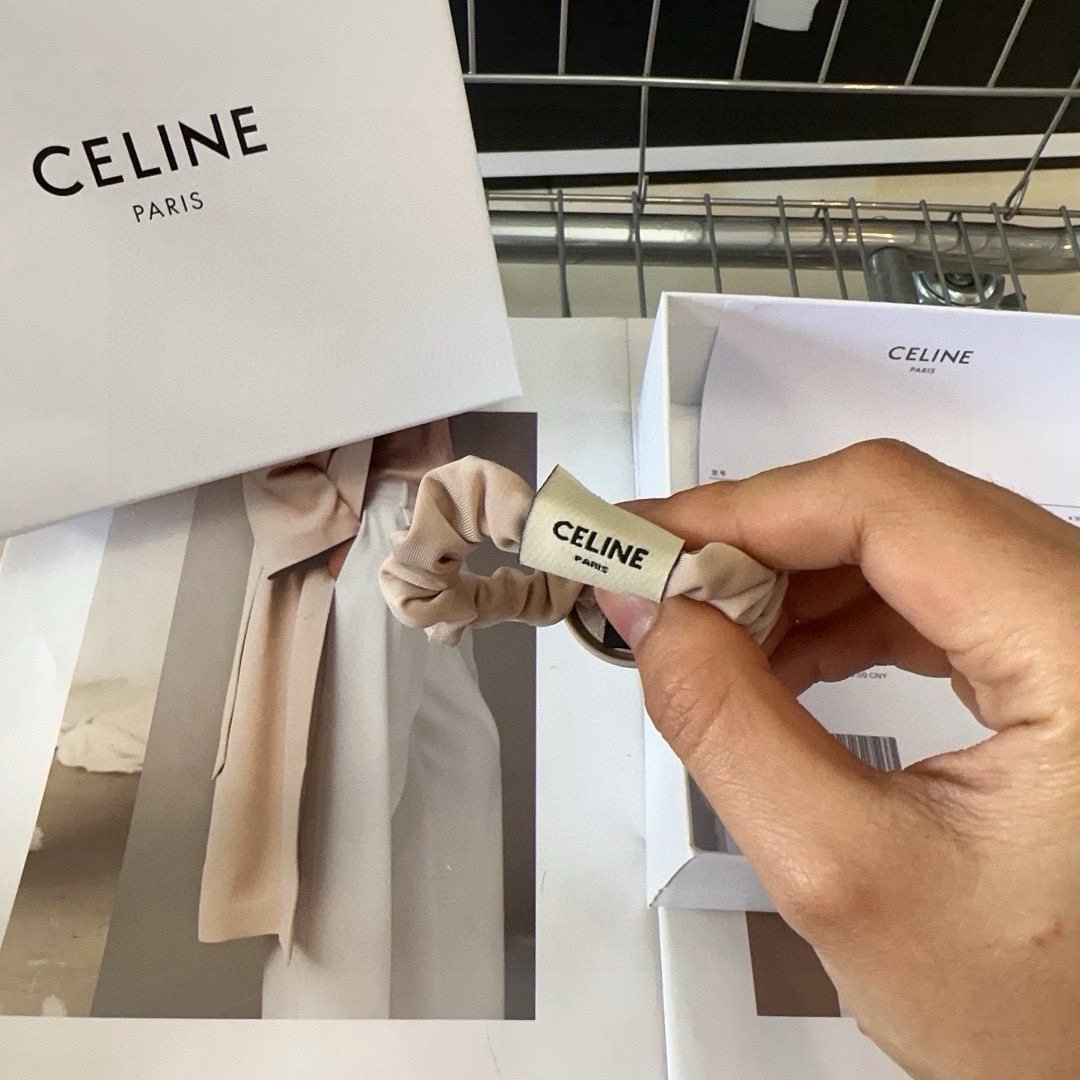 配包装盒CELINE赛琳凯旋门新款发圈复古风十足甜酷女神必备单品