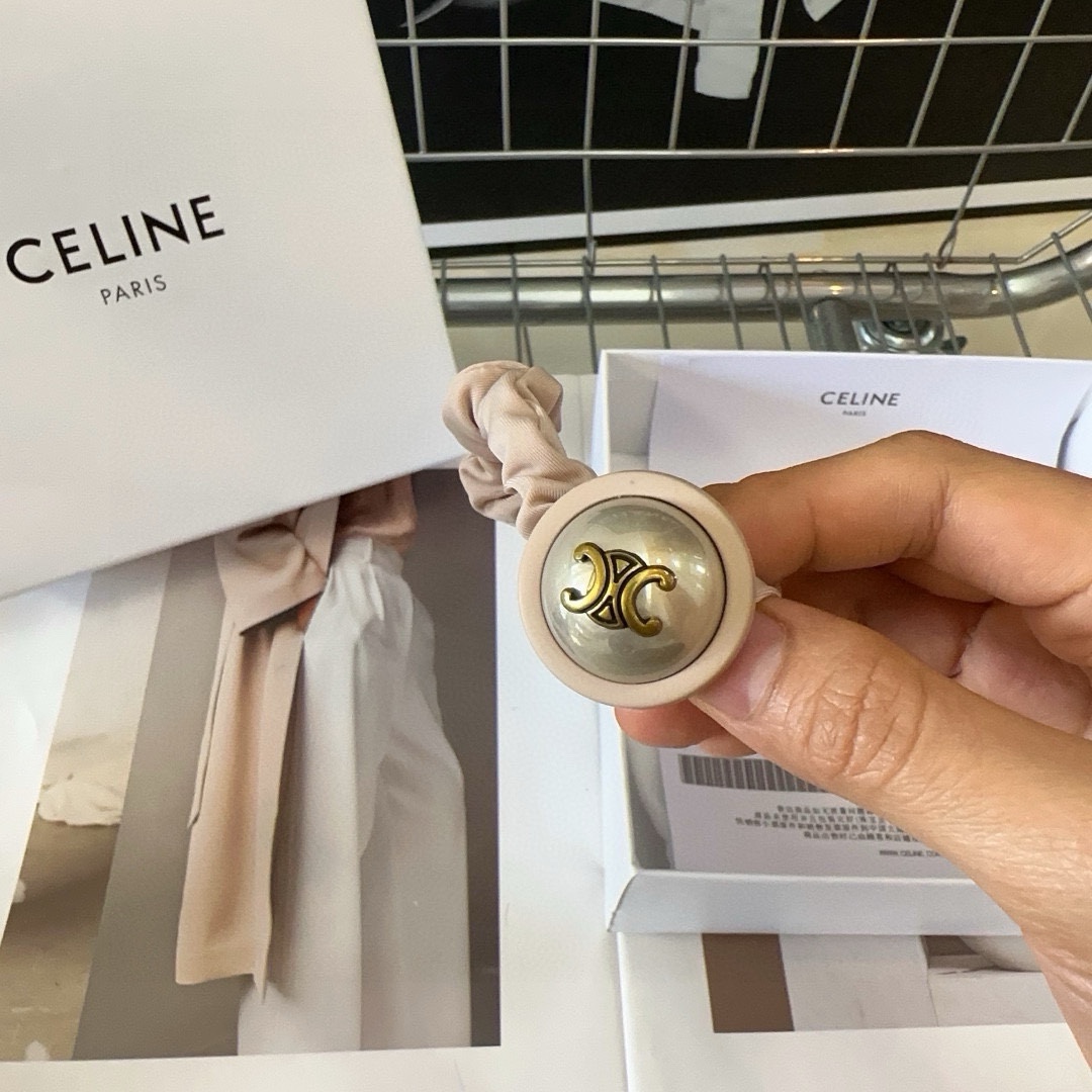 配包装盒CELINE赛琳凯旋门新款发圈复古风十足甜酷女神必备单品