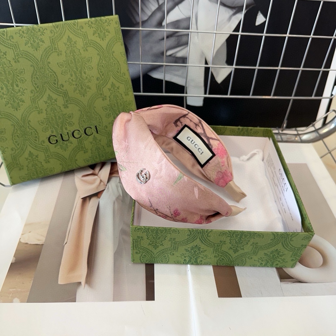 配包装Gucci古奇最新款GG发箍国风时尚潮品超级好看小姐姐必备单品