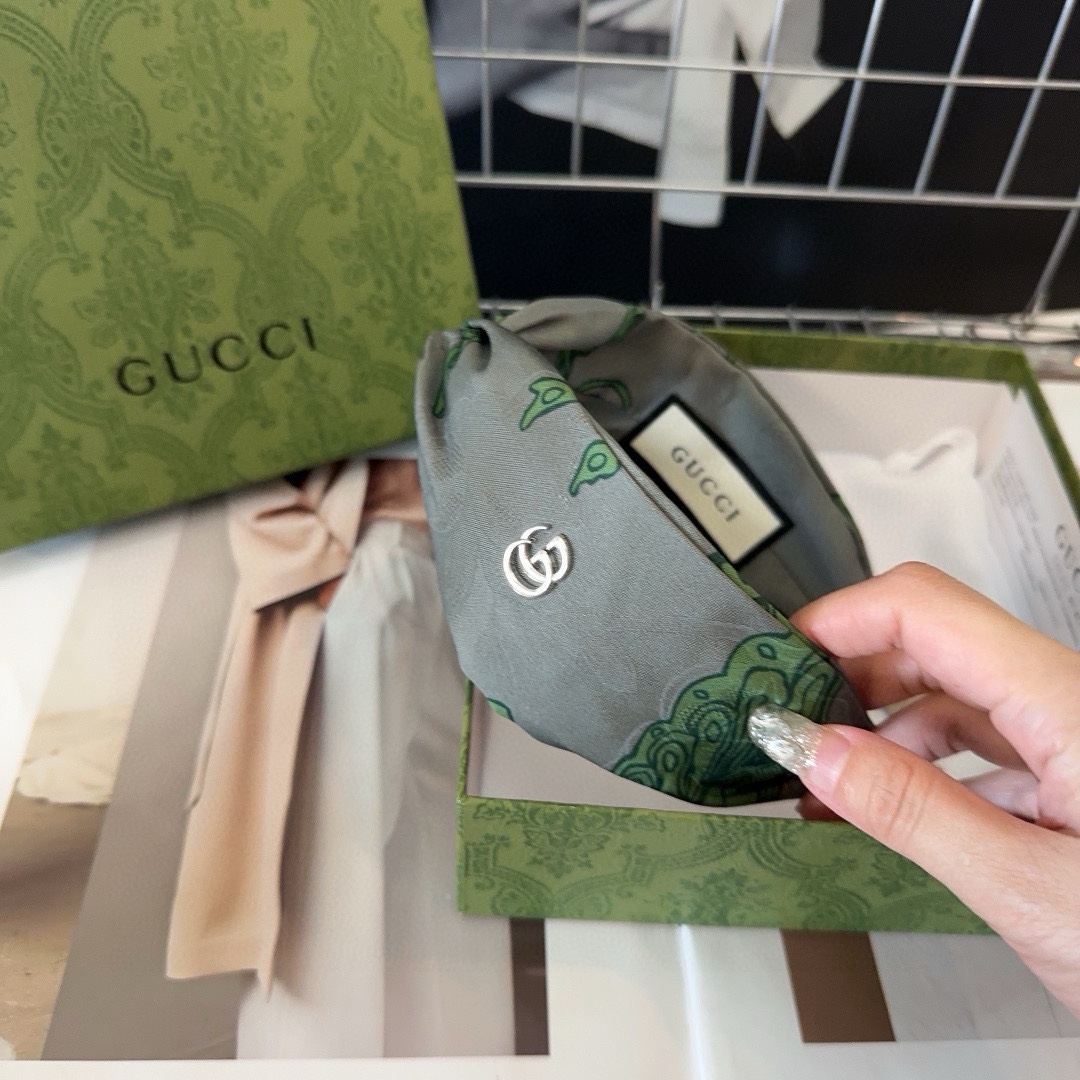 配包装Gucci古奇最新款GG发箍国风时尚潮品超级好看小姐姐必备单品