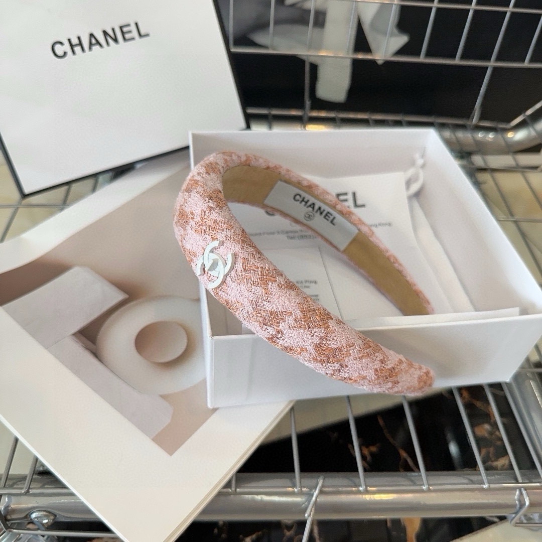 Chanel香奈儿新款发箍夏日小清新时尚潮品小仙女闭眼入