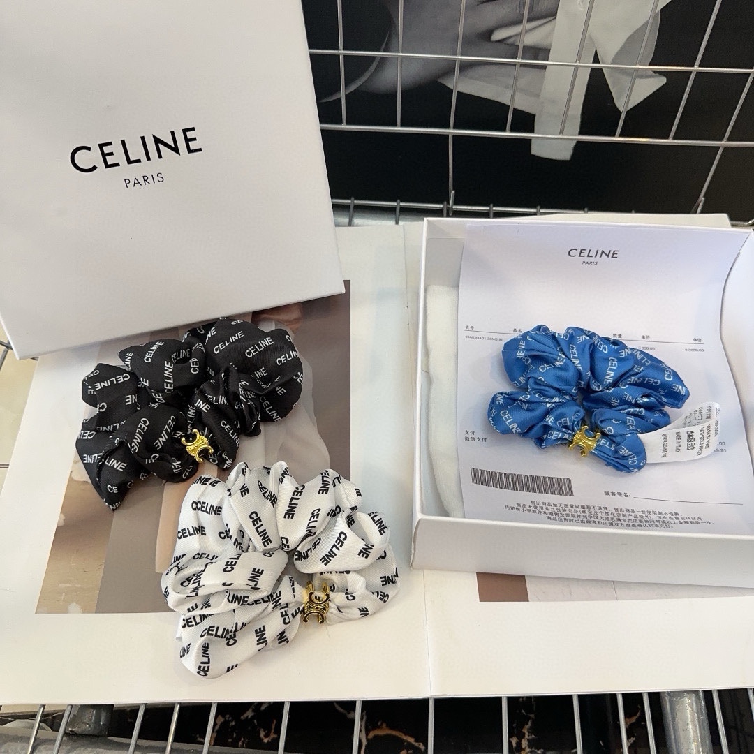 CELINE赛琳凯旋门发圈时尚潮流实用百搭小姐姐必备单品