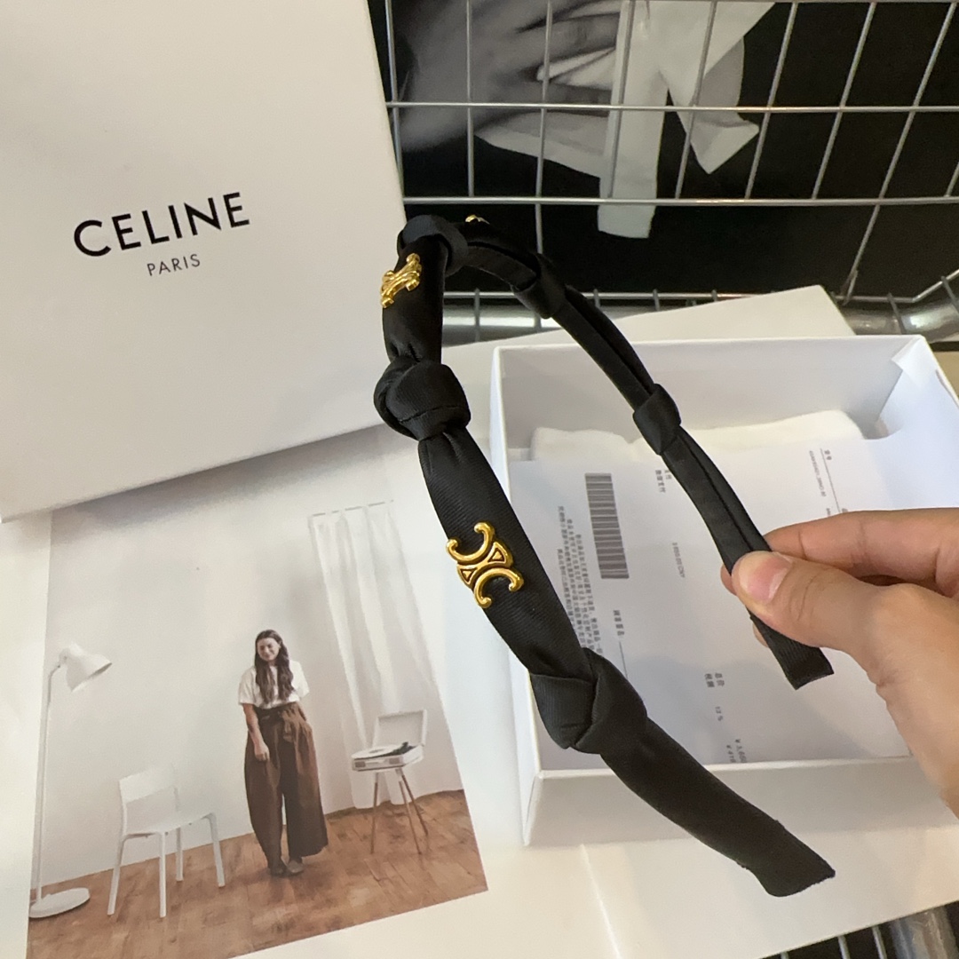 CELINE赛琳凯旋门发箍复古风十足甜美女神必备单品