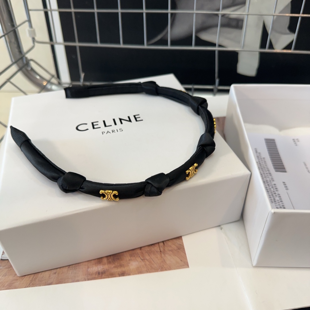 CELINE赛琳凯旋门发箍复古风十足甜美女神必备单品