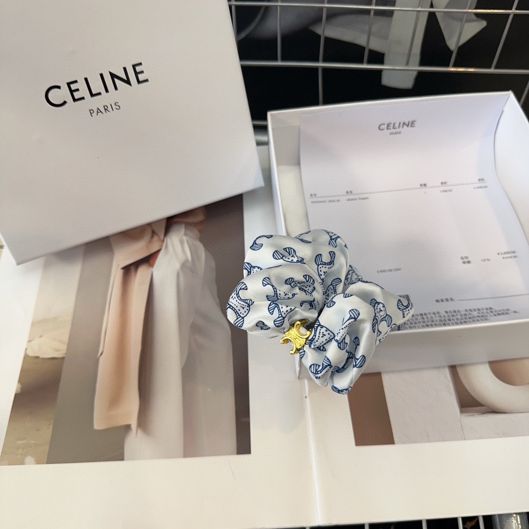 CELINE赛琳凯旋门发圈时尚潮流实用百搭小姐姐必备单品