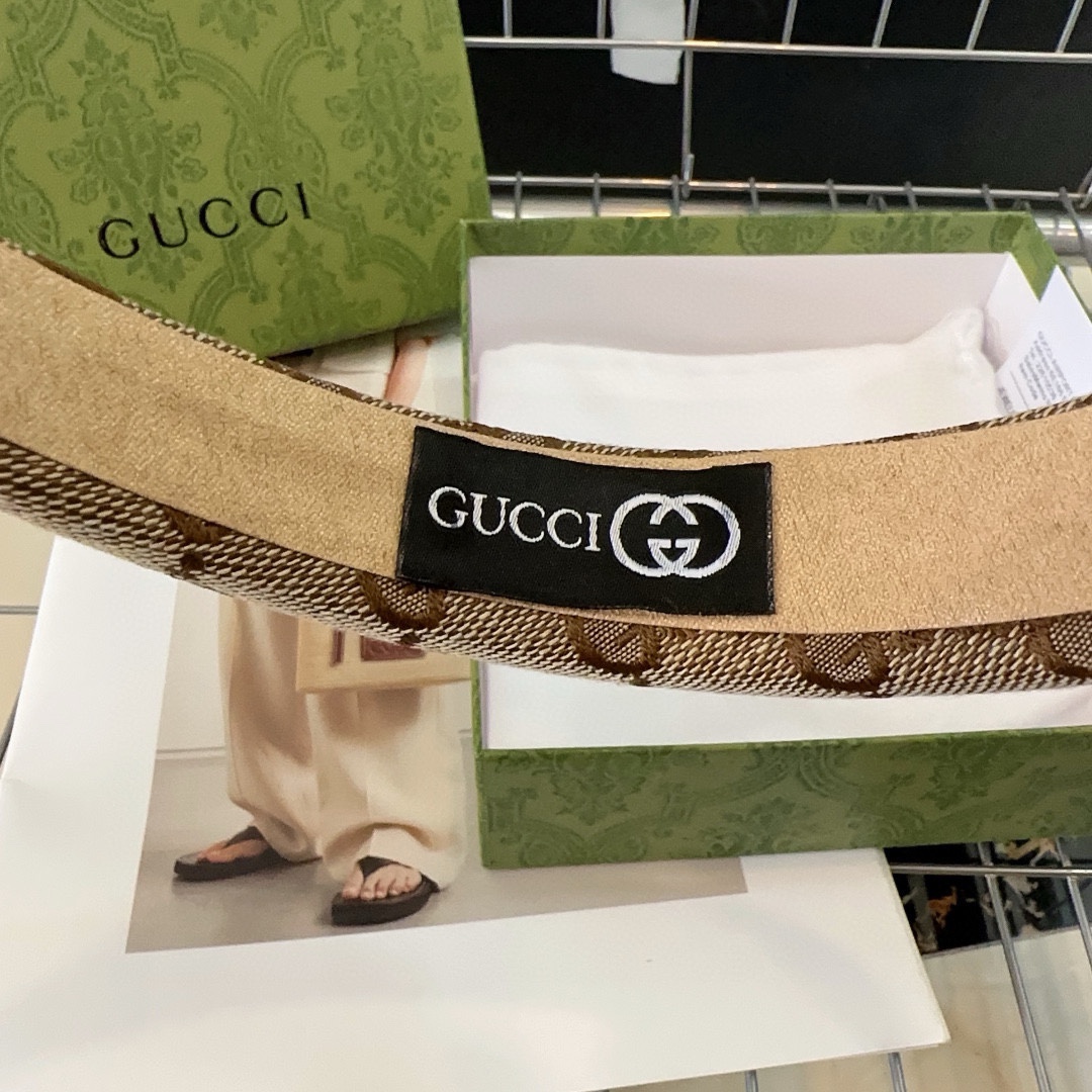 Gucci古奇GG字母发箍经典字母时尚百搭特别耐看永不过时