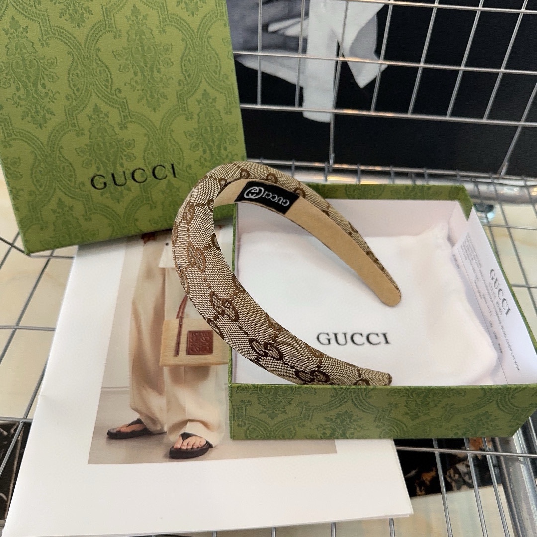 Gucci古奇GG字母发箍经典字母时尚百搭特别耐看永不过时