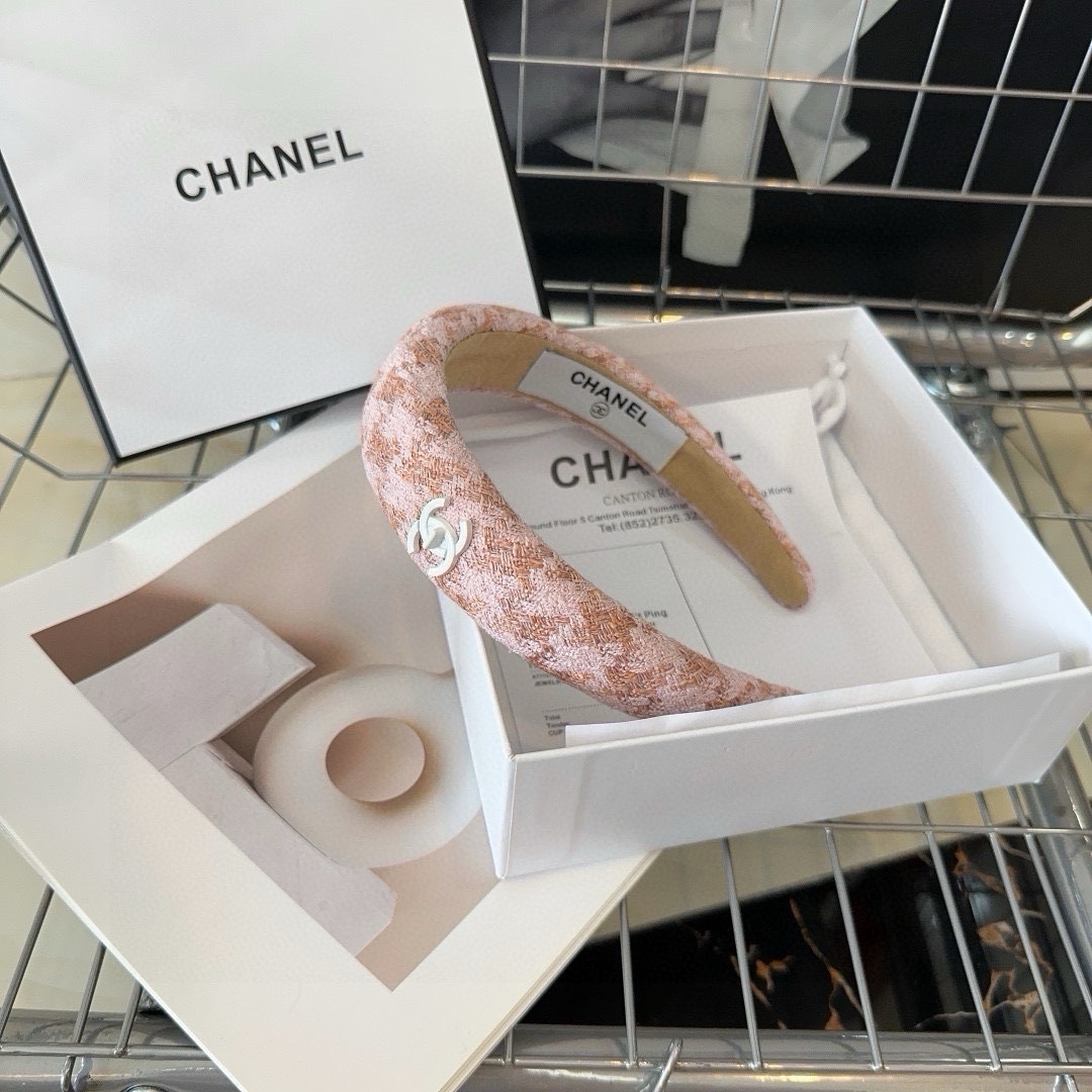 Chanel香奈儿新款发箍夏日小清新时尚潮品小仙女闭眼入