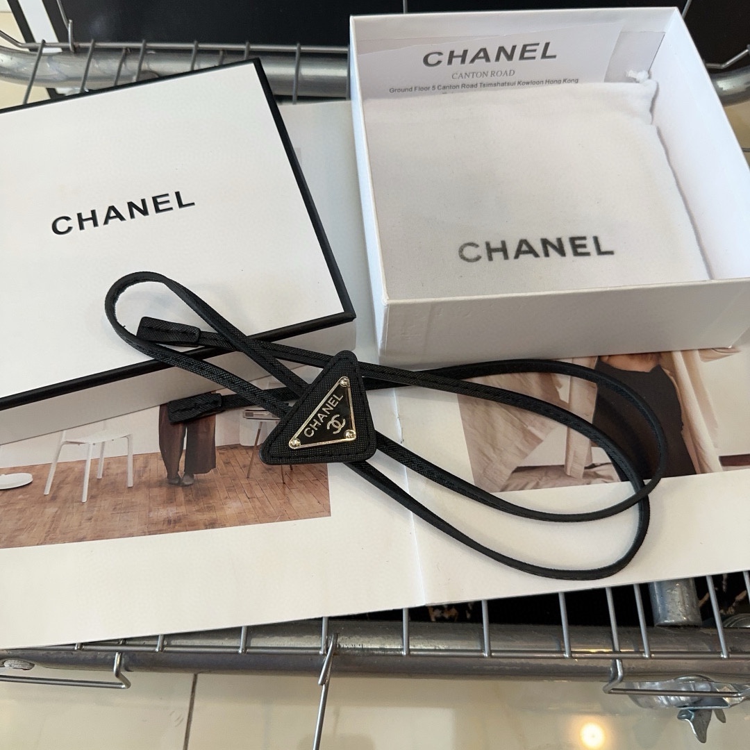 P 99 🎁 packaging box Chanel (Channel)’s newest fragrant tie, simple and practical, fashionable! The fairies must.. - 图片 2