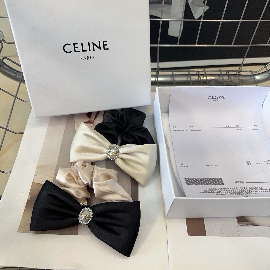 NO:300706,P with packaging box CELINE Arc de Triomphe new hairstyle is exquisite and comfortable, very fashionable and versatile!  Goddess essential items hairpins, hairpins, celine, celine, hairpins19860909P 配包装盒 CELINE（赛琳）凯旋门新款发圈 精致舒适,非常时尚百搭！女神必备单品发夹,发夹,celine,celine,hairpins,accessory
