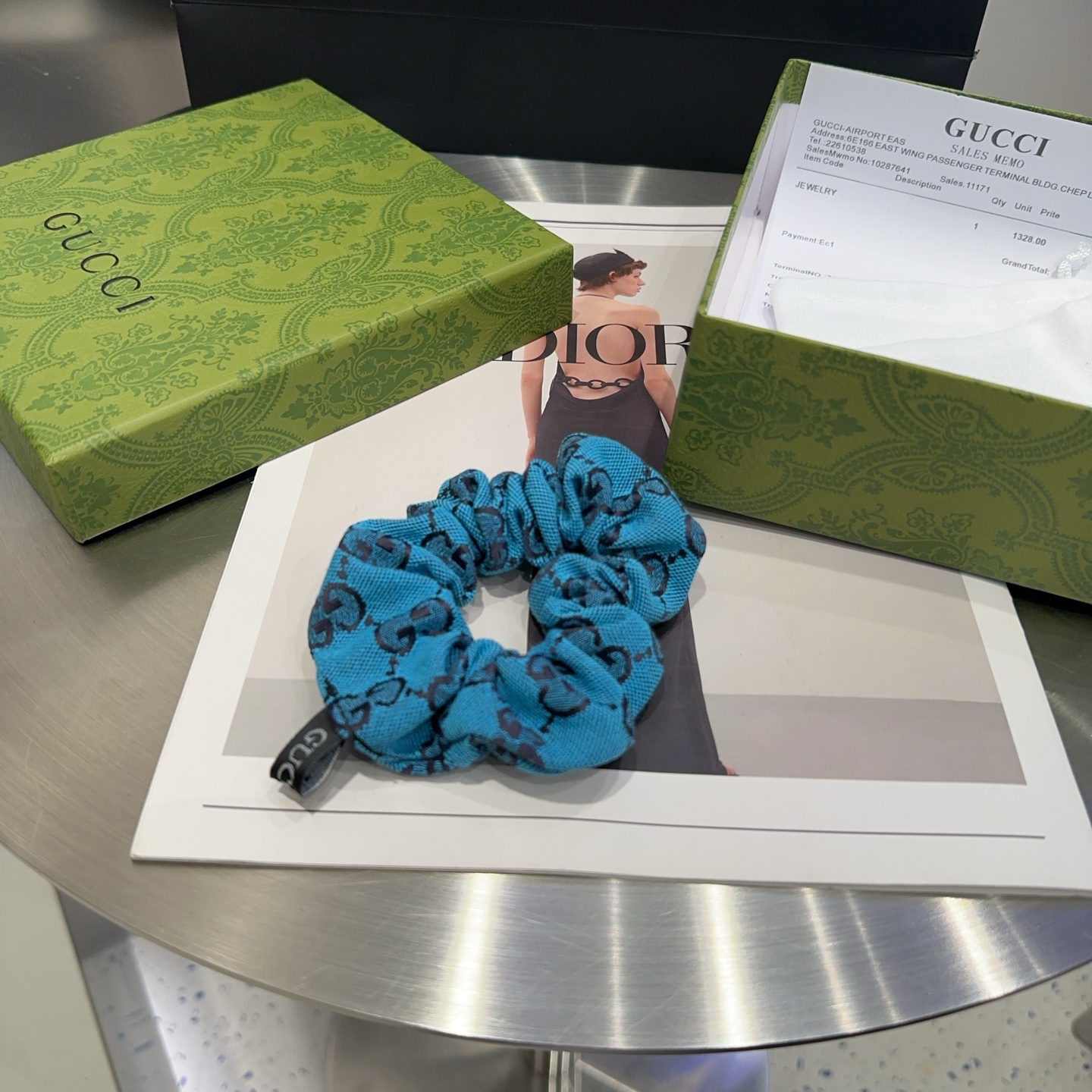 P 88 🎁 packaging box Gucci (Gucci) G.G.L., classic letter, fashion, special - 图片 1