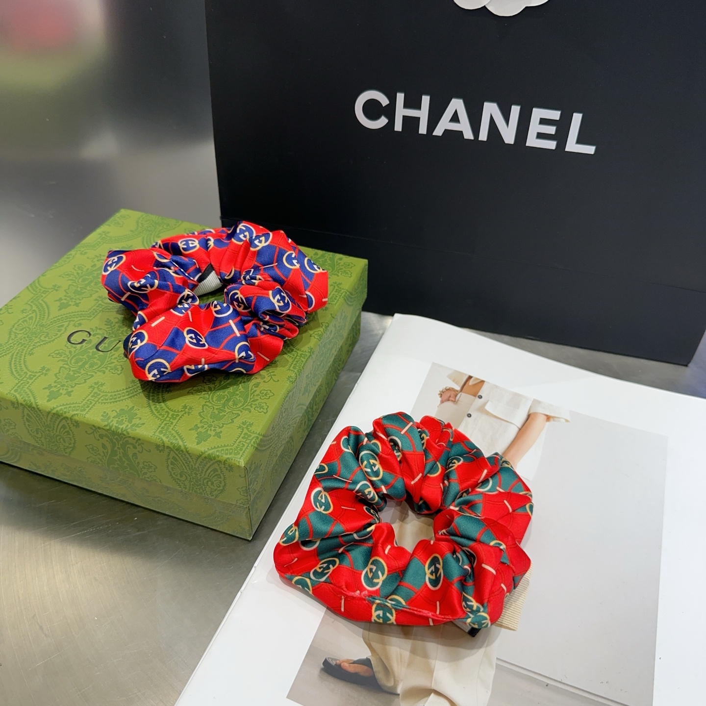 P 99 🎁 packaging Gucci, GG’s red and green hair, and it’s so beautiful - 图片 2