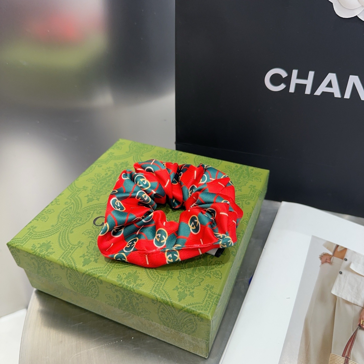 P 99 🎁 packaging Gucci, GG’s red and green hair, and it’s so beautiful - 图片 3