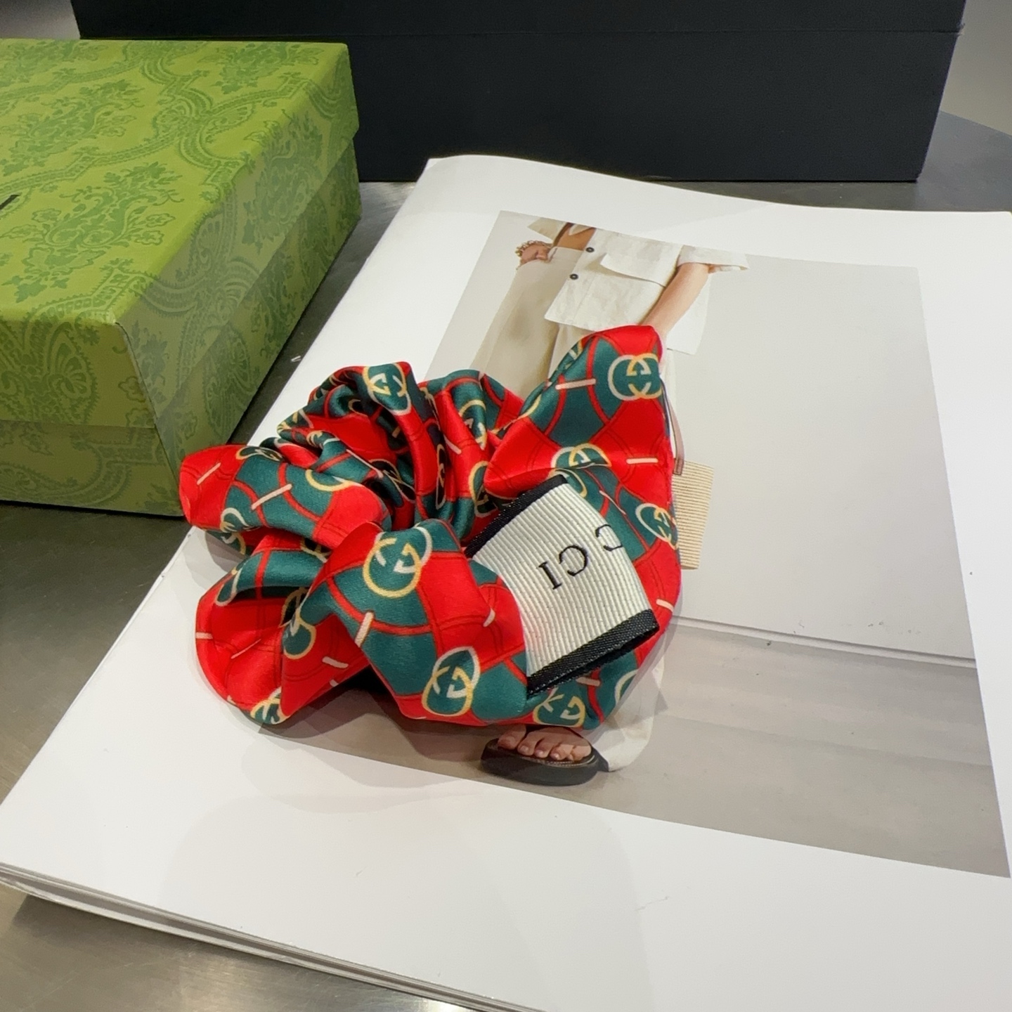 P 99 🎁 packaging Gucci, GG’s red and green hair, and it’s so beautiful - 图片 7