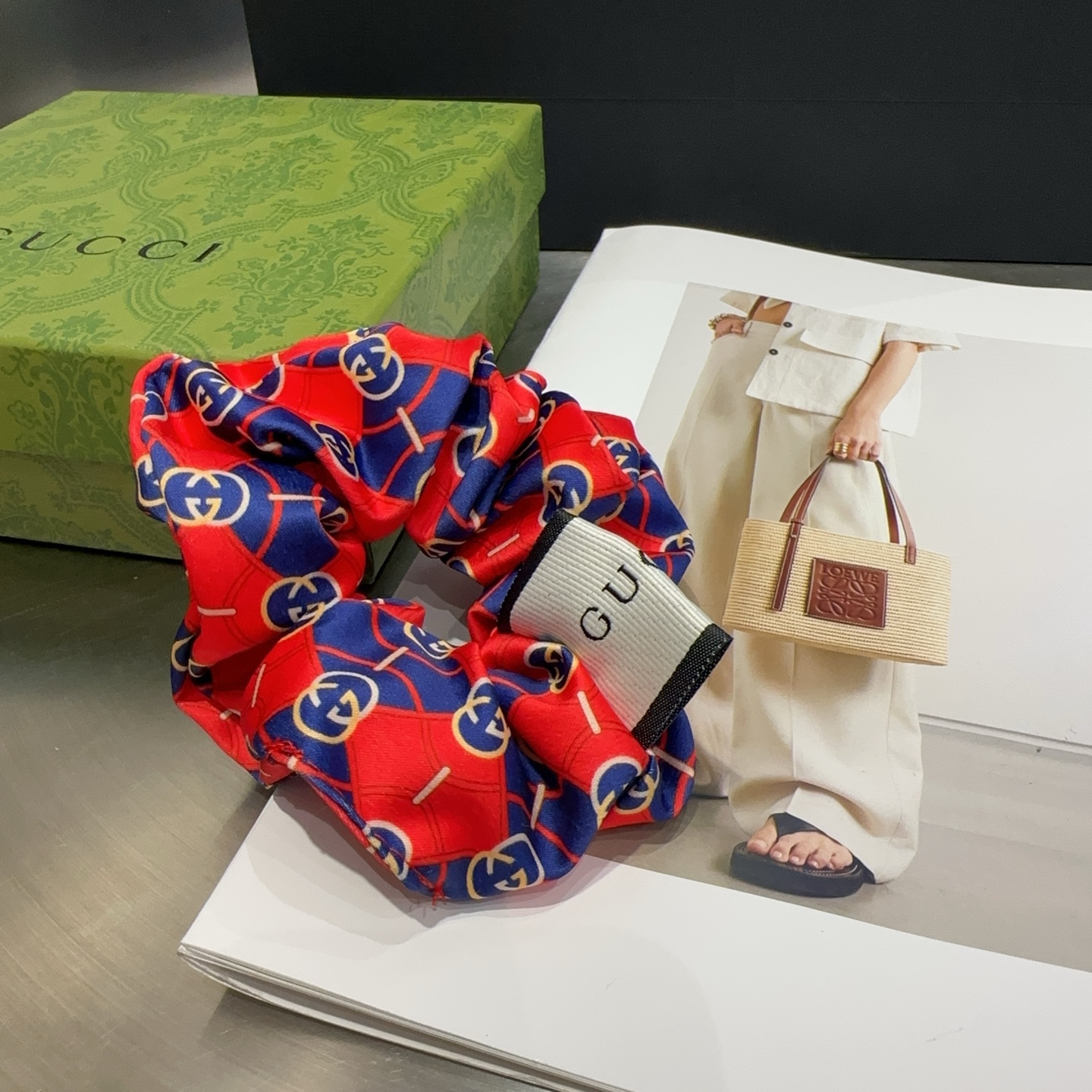 P 99 🎁 packaging Gucci, GG’s red and green hair, and it’s so beautiful - 图片 7