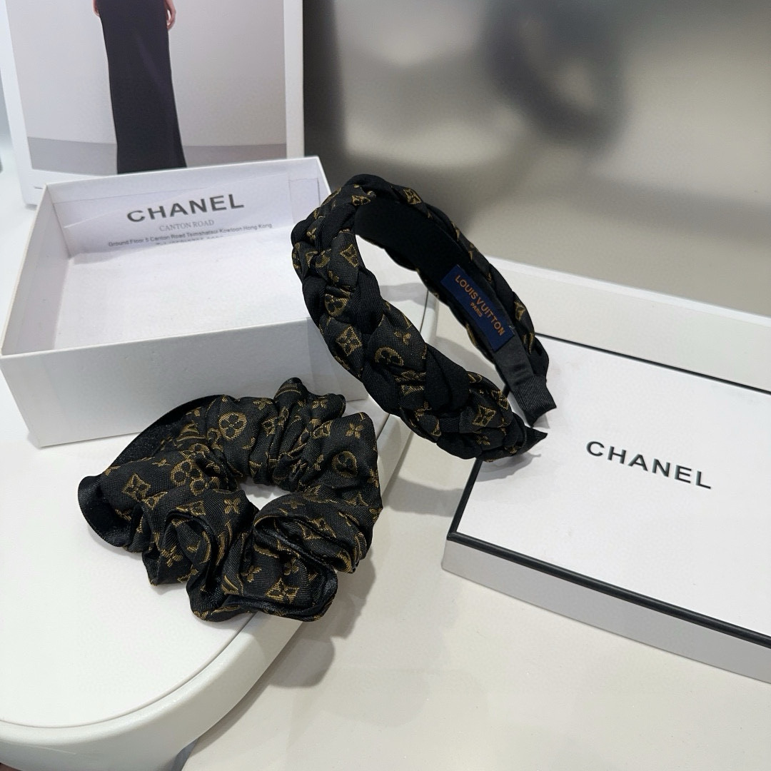 Louis Vuitton Donkey Hair Pack: Classic LV Logo on Individual Packaging Box - 图片 4