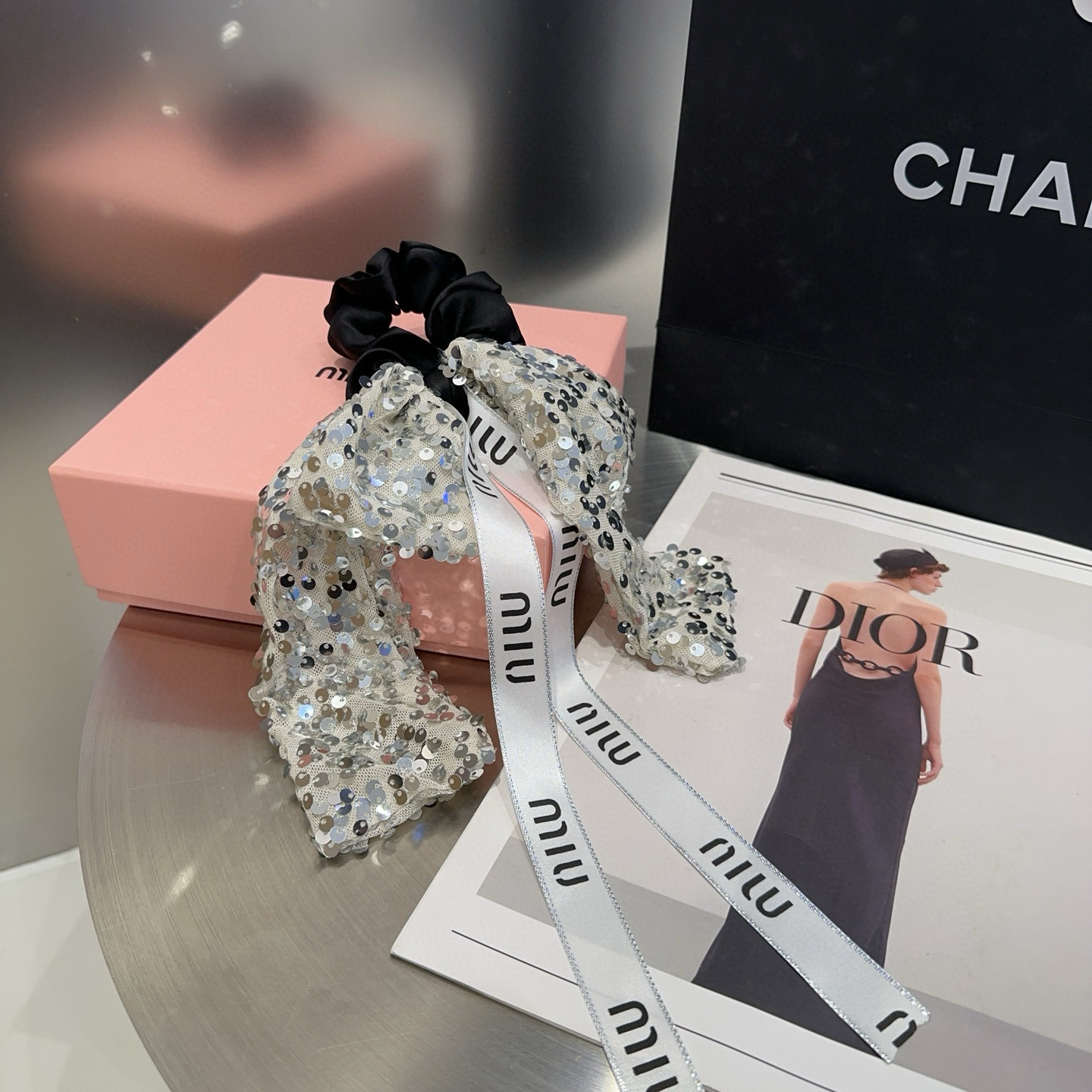 P 99 🎁 packaging box Miumiu’s new letter-ring, simple, elegant, practical, worth a shot - 图片 6