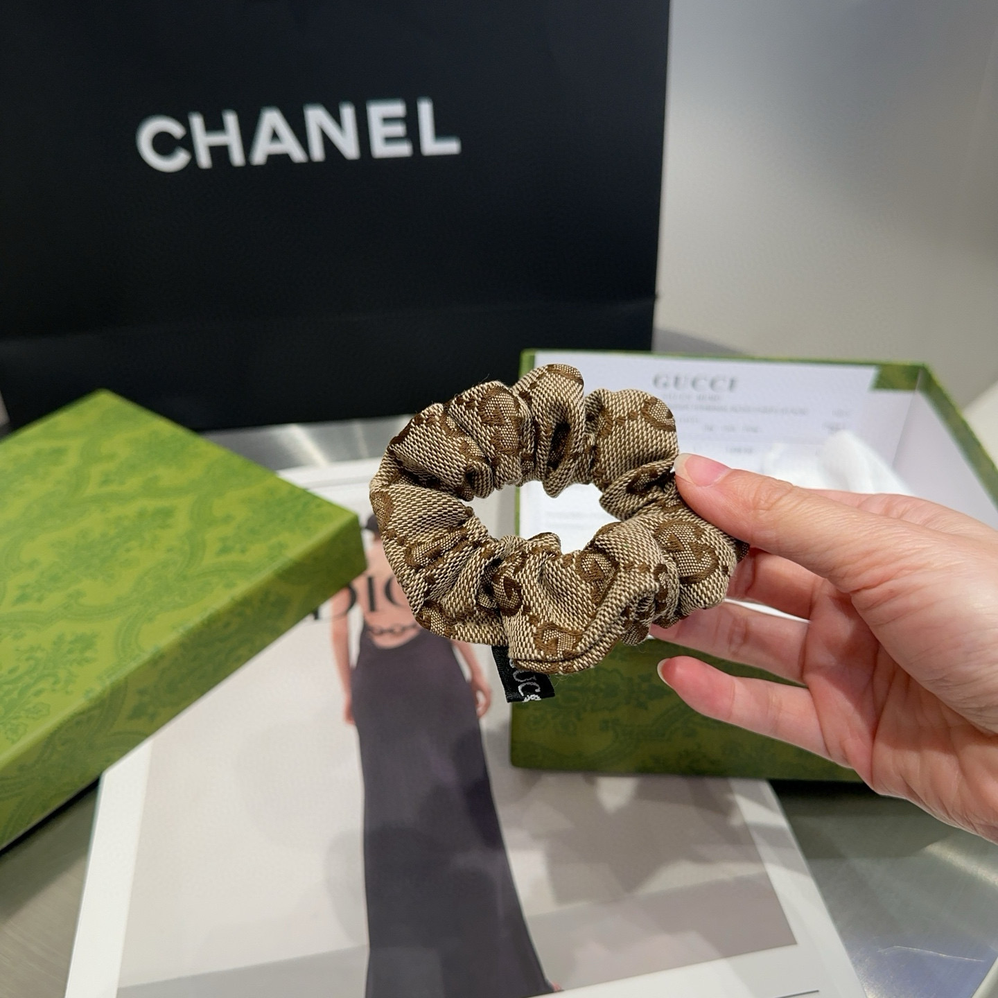 P 88 🎁 packaging box Gucci (Gucci) G.G.L., classic letter, fashion, special - 图片 5