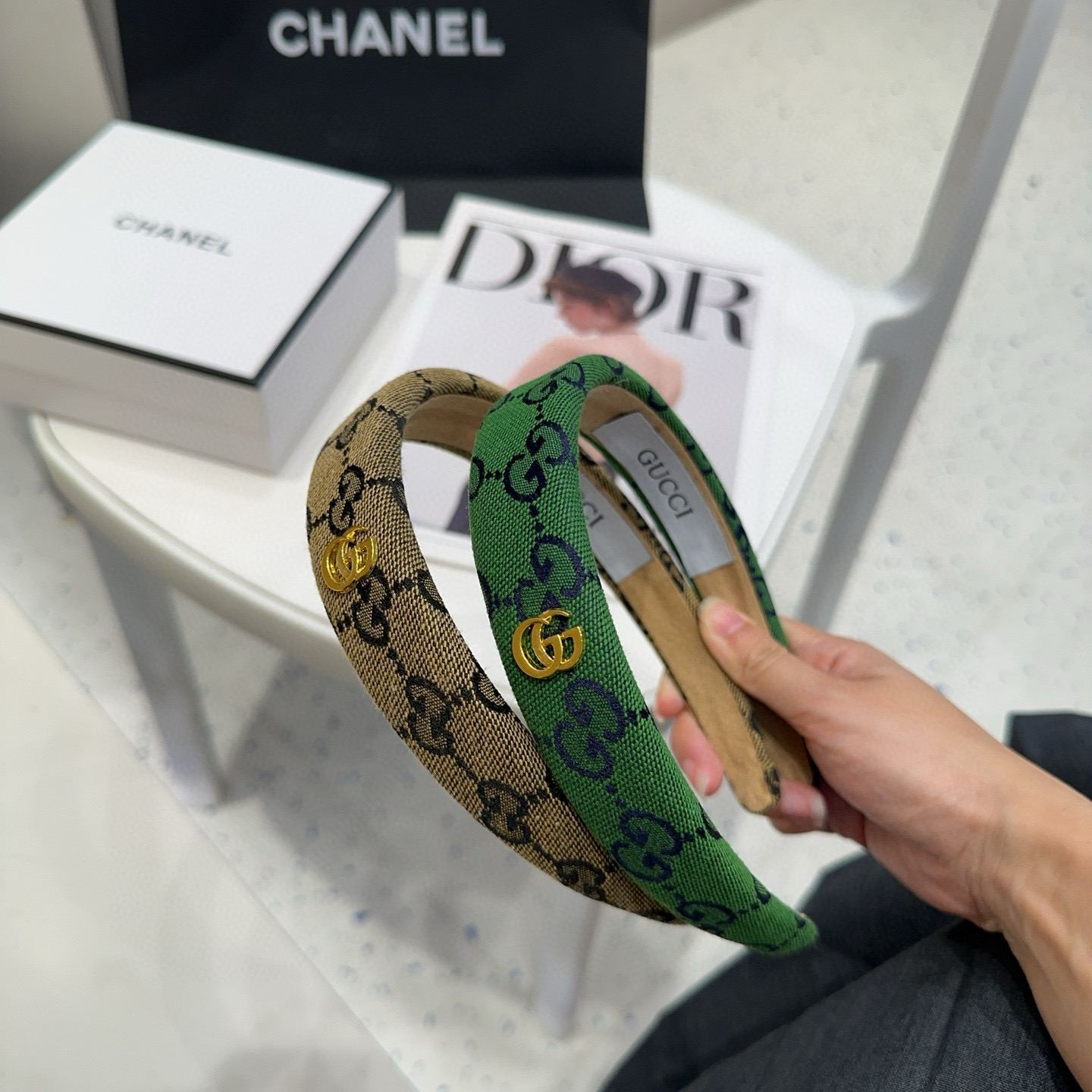 🎁配包装盒Gucci(古奇) GG字母发箍，经典字母，时尚百搭，特别耐看，永不过时…