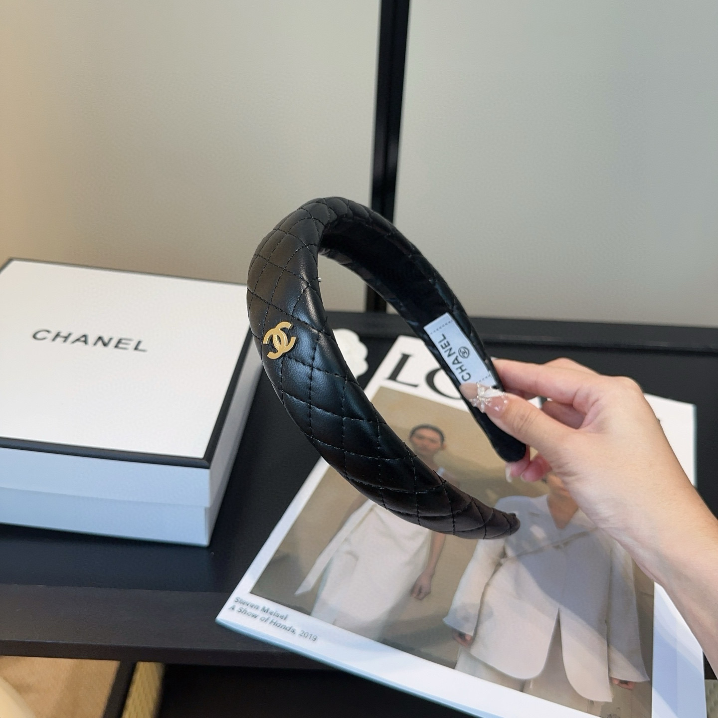 🎁配包装盒Chanel (香奈儿)最新款小香发箍，超级好看！名媛范儿十足，小仙女必备…