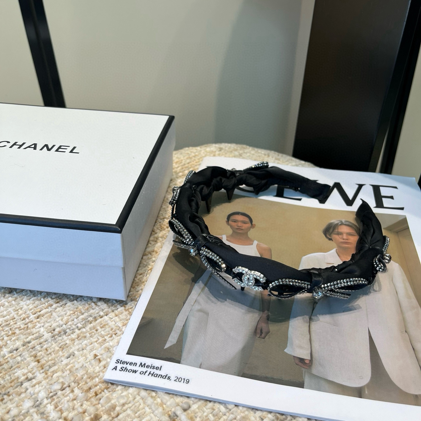 🎁配包装盒Chanel (香奈儿)最新款小香发箍，超级好看！名媛范儿十足，小仙女必备…