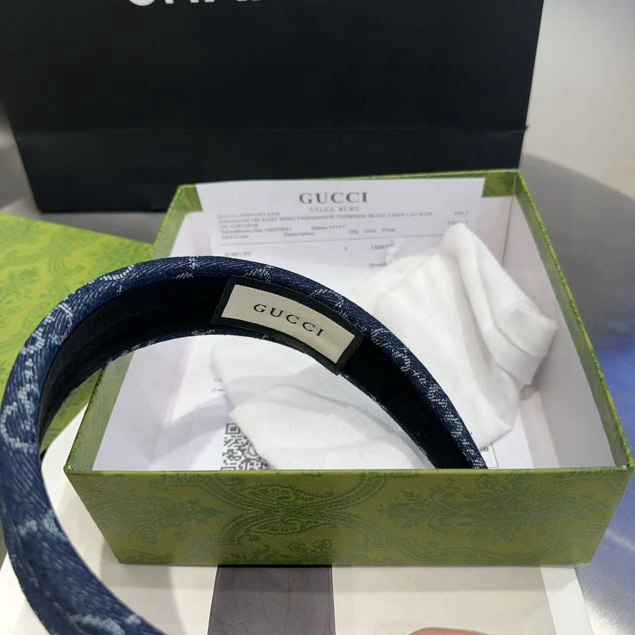 🎁配包装盒Gucci(古奇) GG字母发箍，经典字母，时尚百搭，特别耐看，永不过时…
